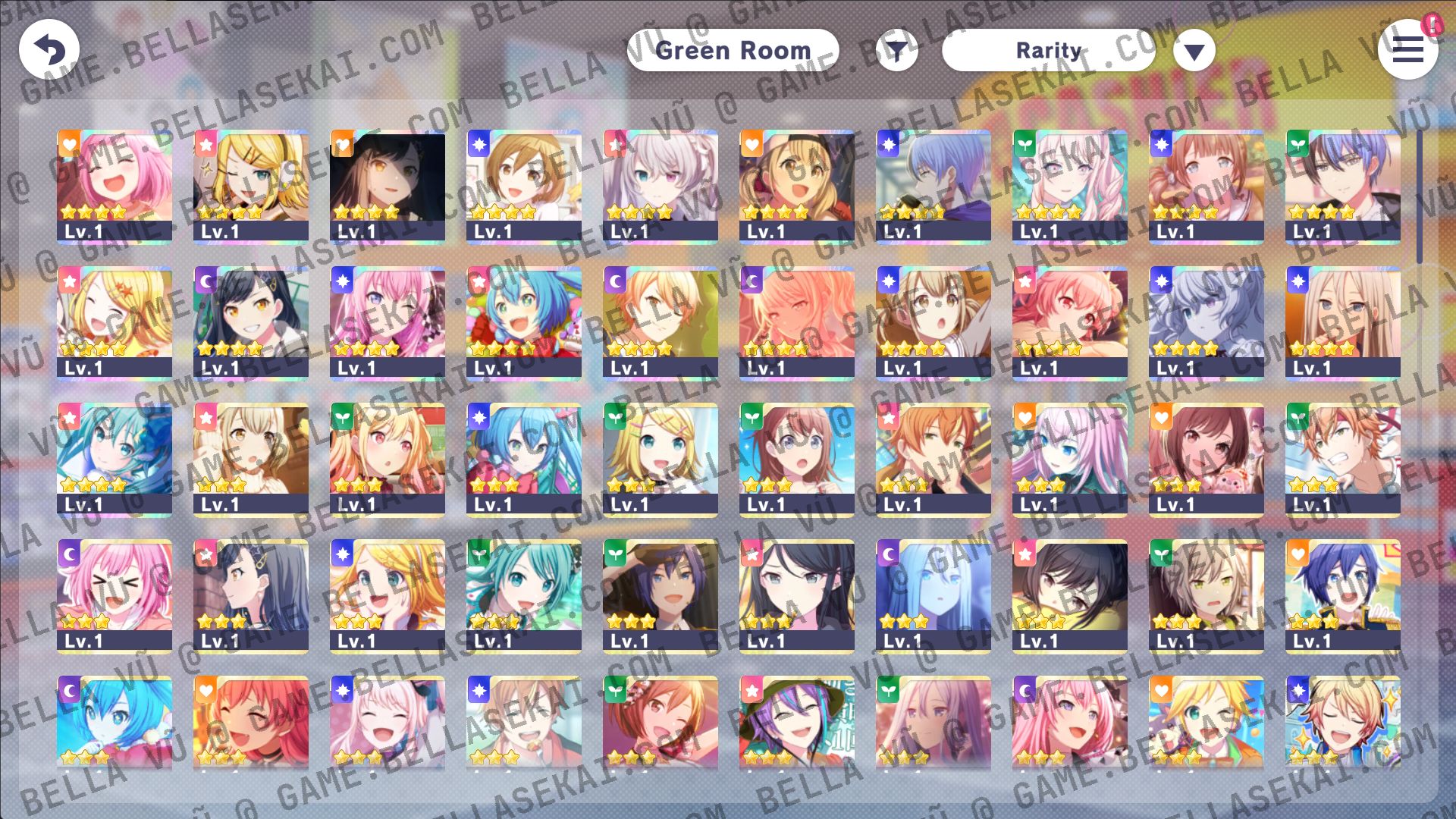 [GLOBAL] 180 000+ Crystals Project Sekai Reroll Starter Accounts - Image 1