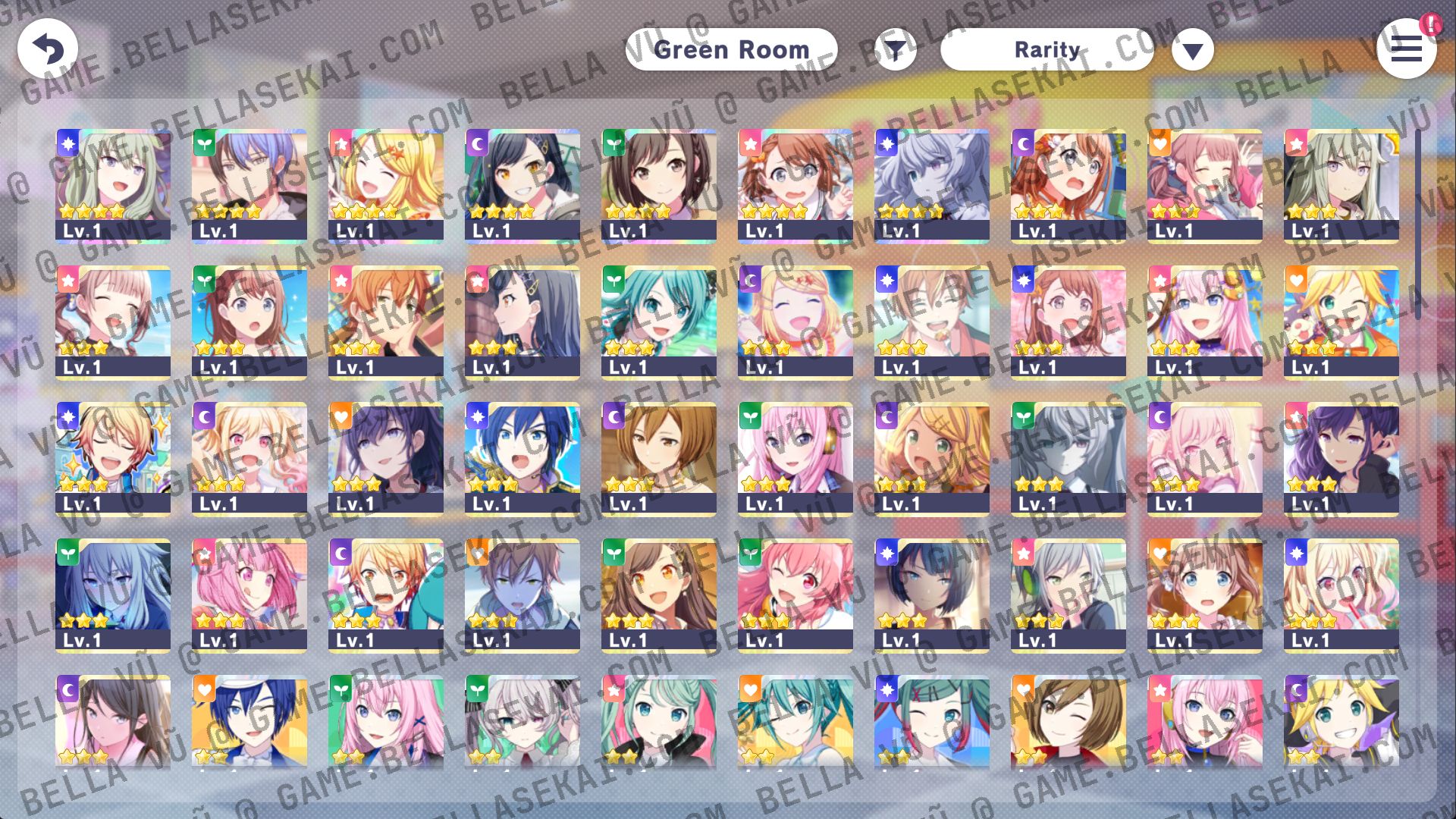 [GLOBAL] 110 000+ Crystals Project Sekai Reroll Starter Accounts - Image 1