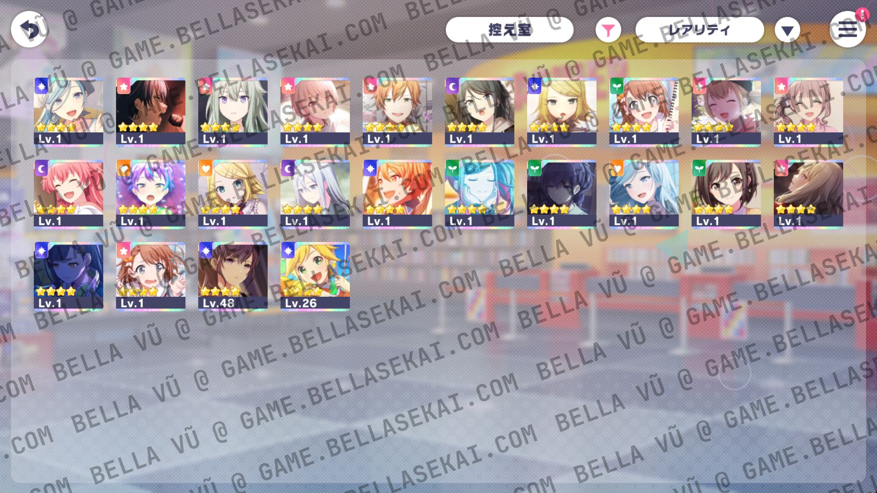 [JAPAN] 200 000+ Crystals + 4* Lim/Fes Project Sekai Reroll Starter Accounts - Image 1
