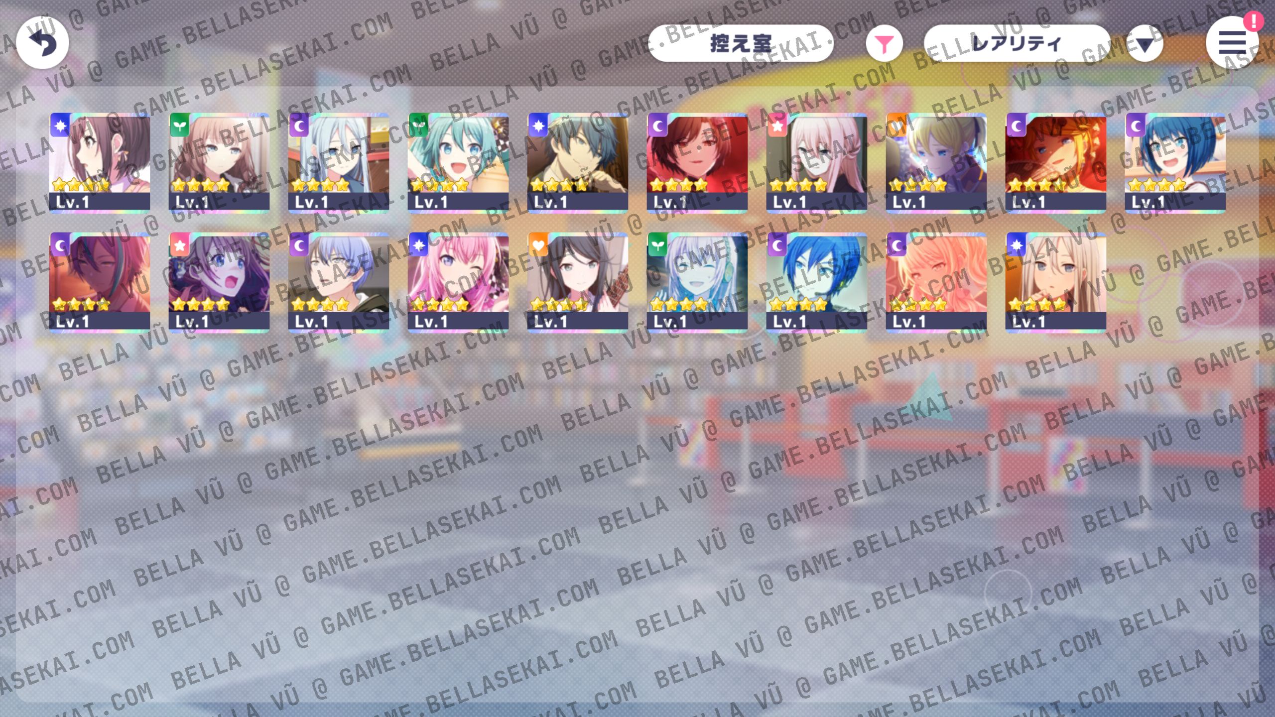 [JAPAN] Limited 4* + Crystals Project Sekai Starter Accounts - Image 1