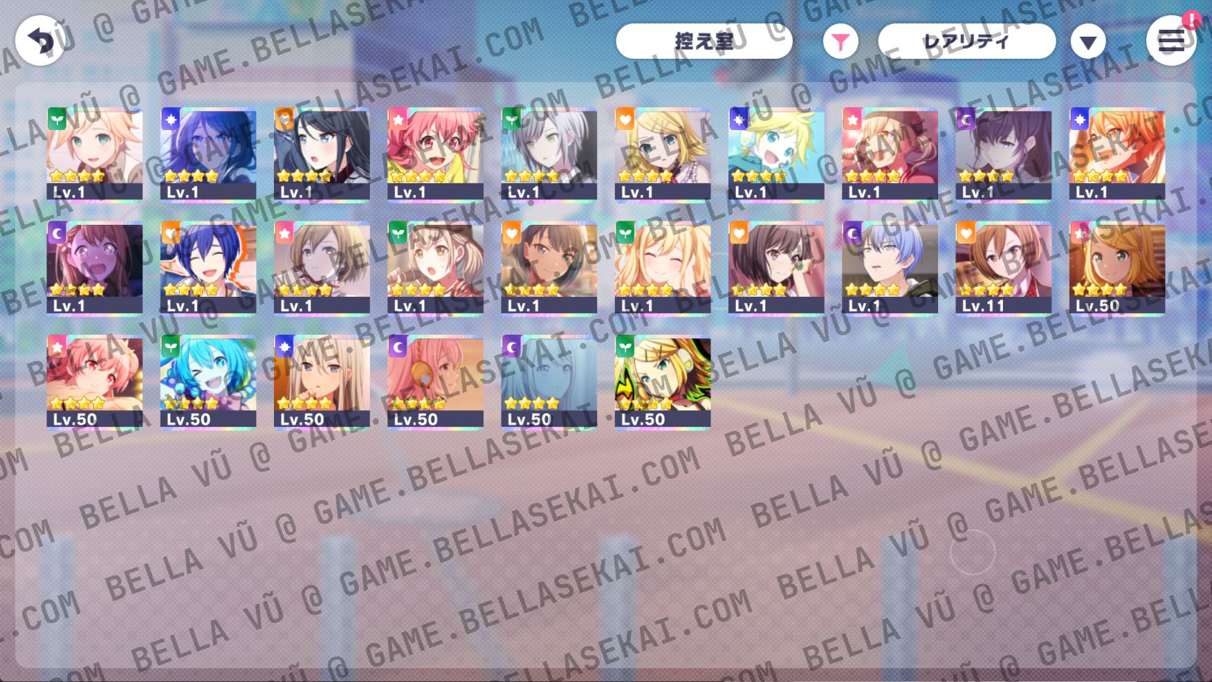 [JAPAN] 200 000+ Crystals Project Sekai Reroll Starter Accounts - Image 1