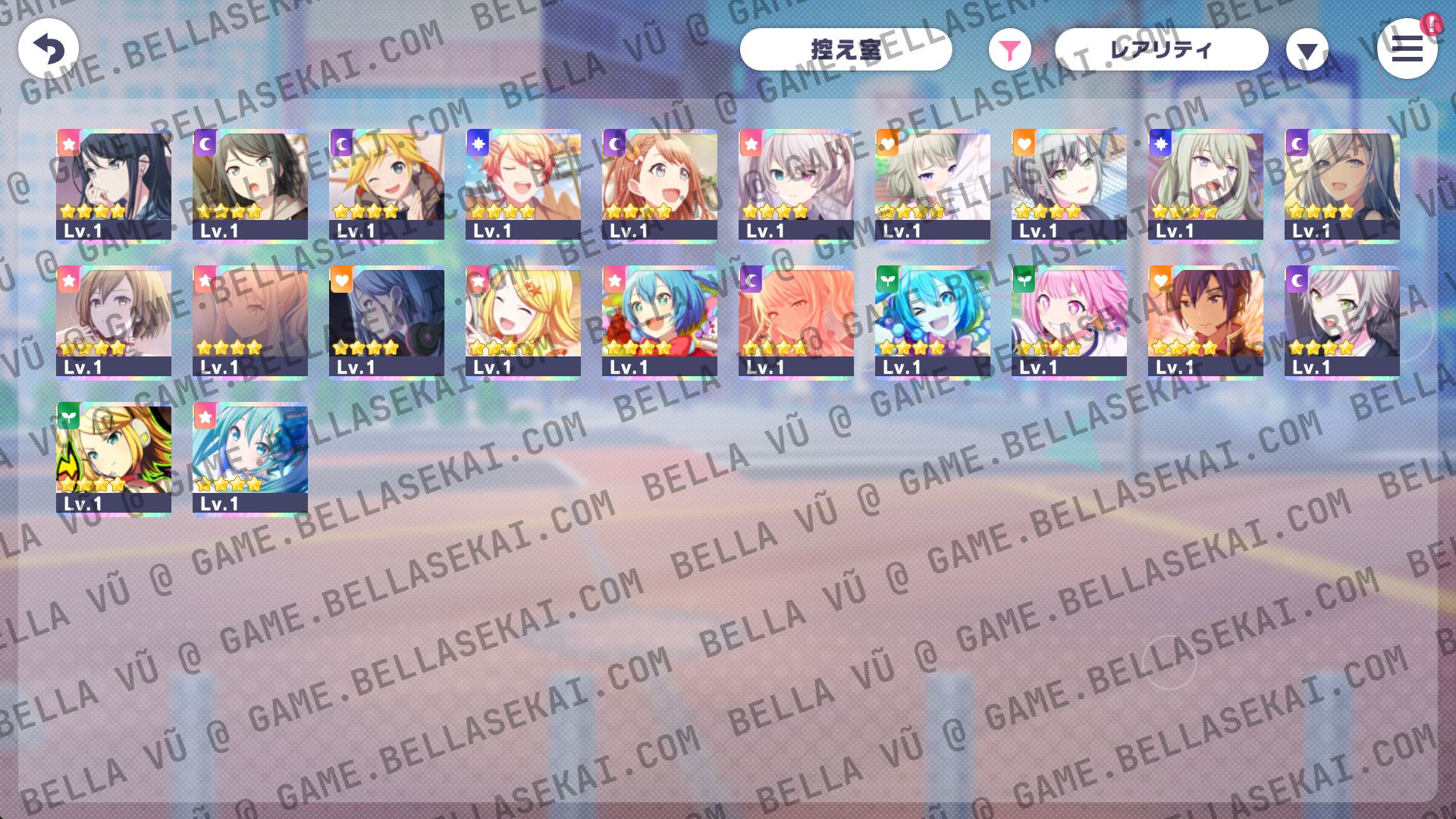[JAPAN] 198 000+ Crystals Project Sekai Reroll Starter Accounts - Image 1