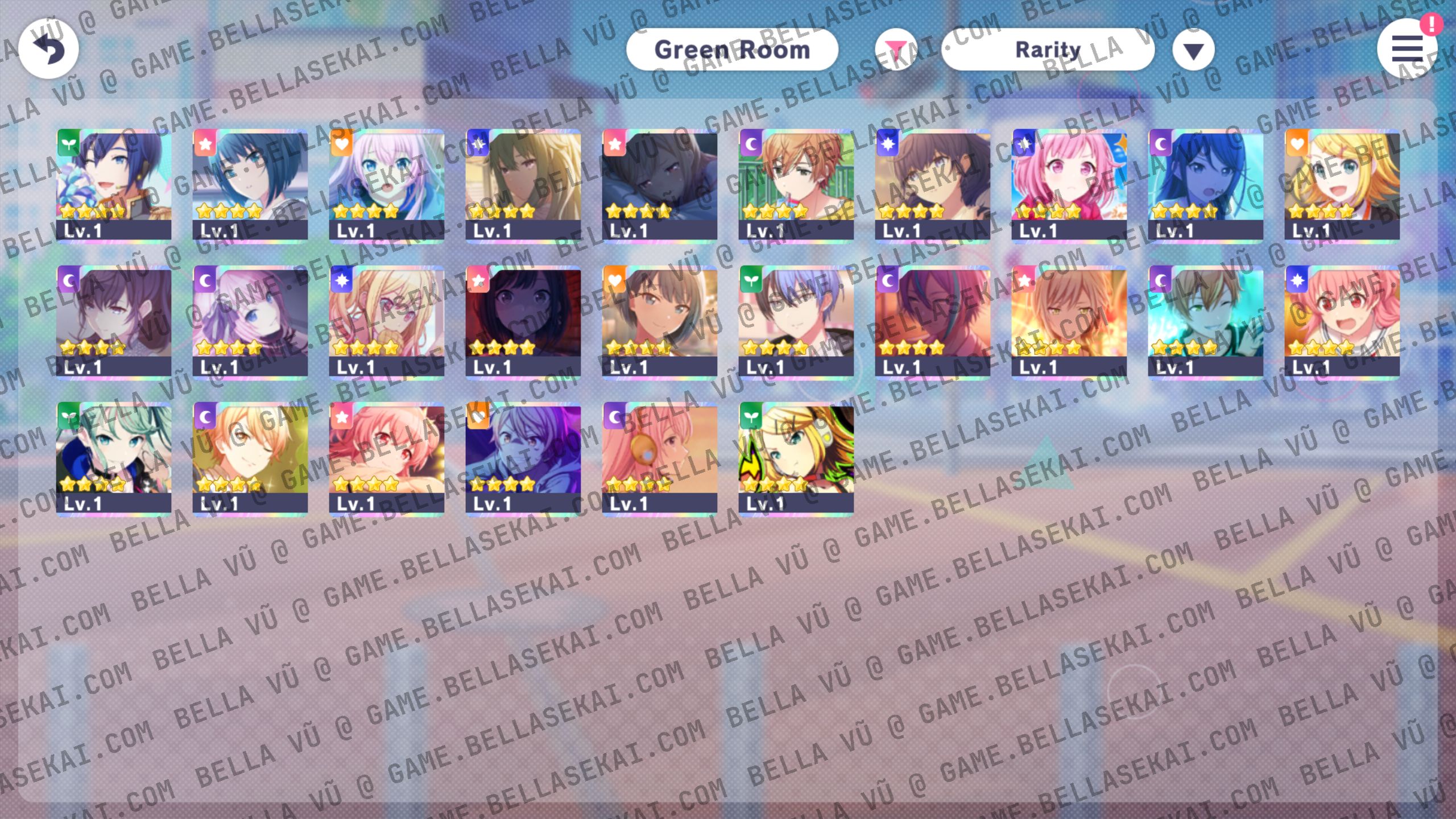 [GLOBAL] 200 000+ Crystals Project Sekai Reroll Starter Accounts - Image 1