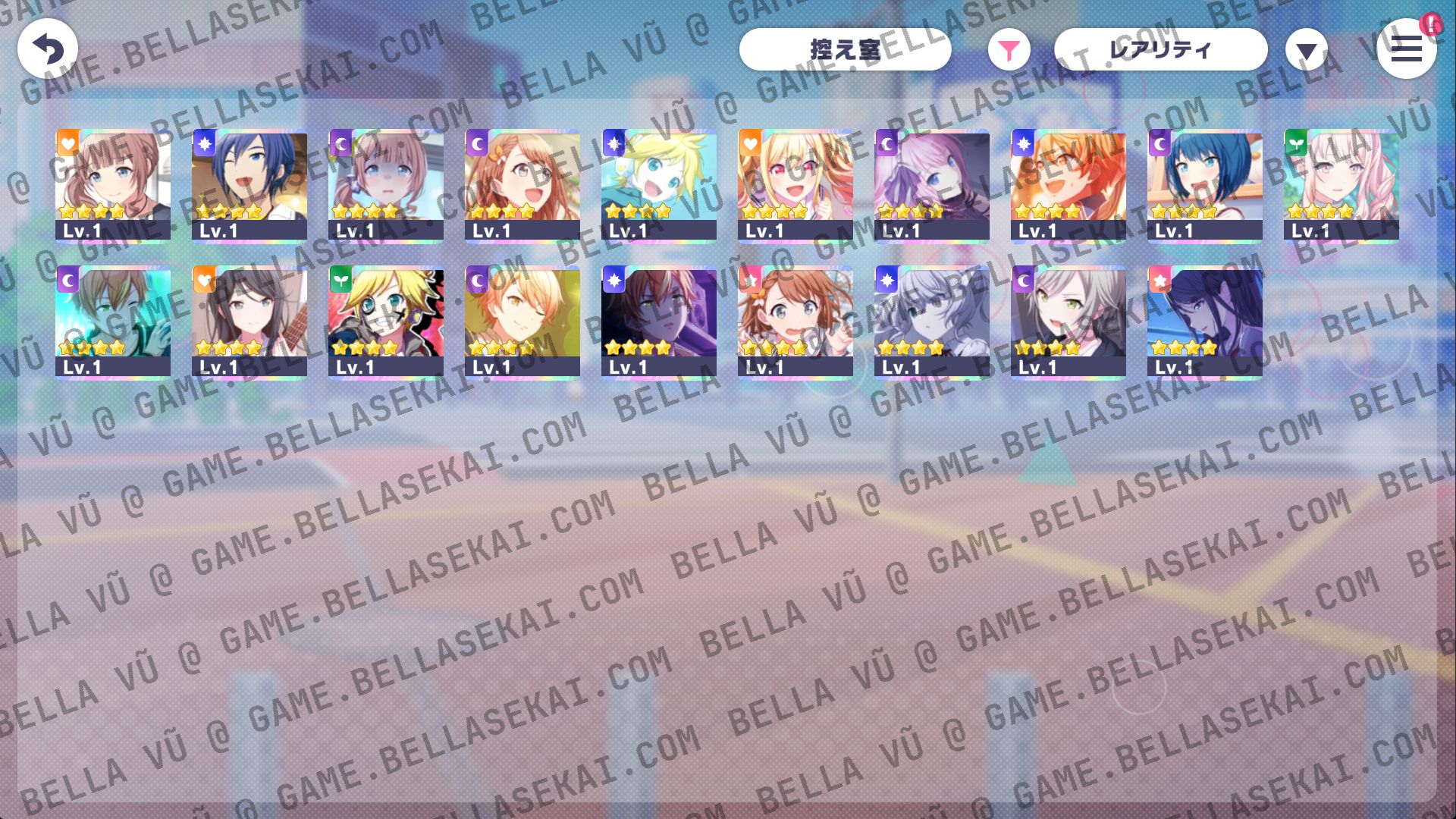 [JAPAN] 165 000+ Crystals Project Sekai Reroll Starter Accounts - Image 1