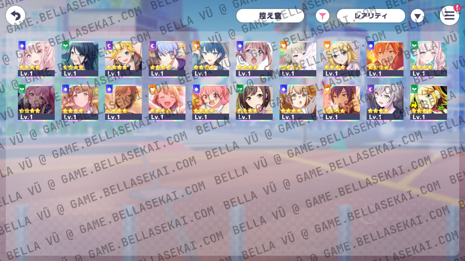 [JAPAN] 165 000+ Crystals Project Sekai Reroll Starter Accounts - Image 1