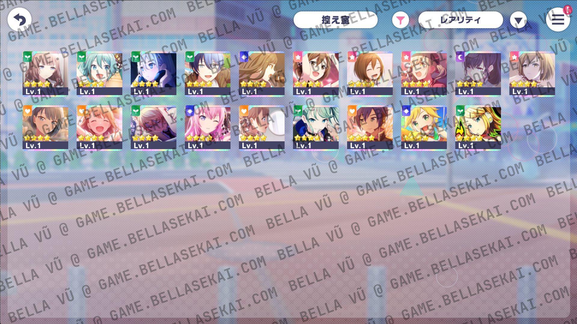 [JAPAN] 165 000+ Crystals Project Sekai Reroll Starter Accounts - Image 1