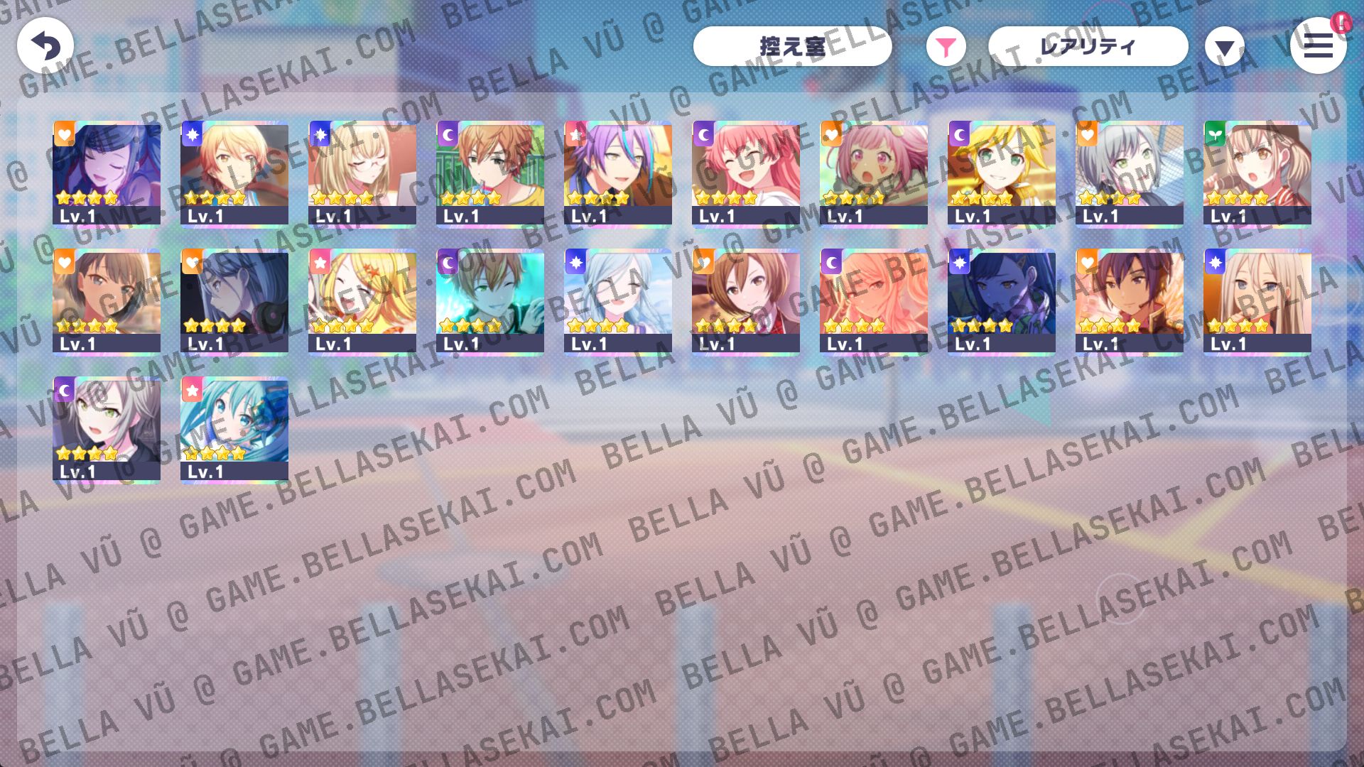 [JAPAN] 198 000+ Crystals Project Sekai Reroll Starter Accounts - Image 1