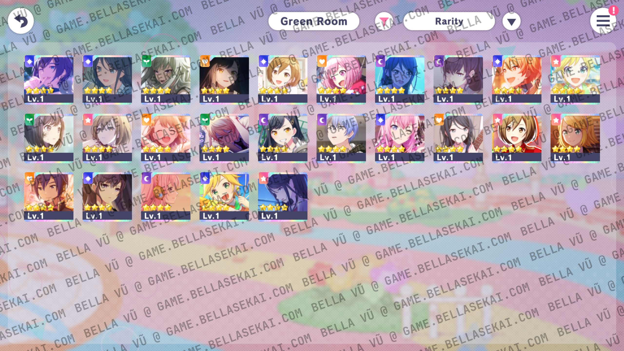 [GLOBAL] 180 000+ Crystals Project Sekai Reroll Starter Accounts - Image 1