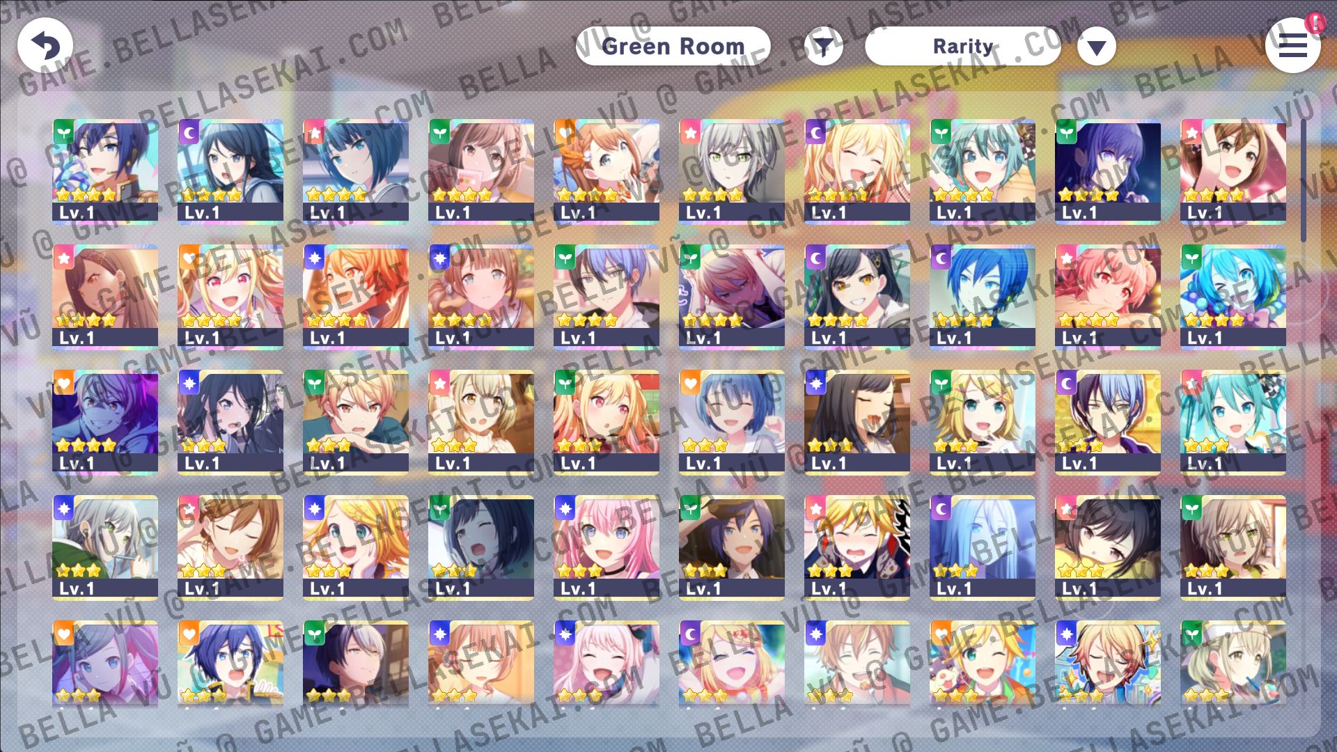 [GLOBAL] 180 000+ Crystals Project Sekai Reroll Starter Accounts - Image 1