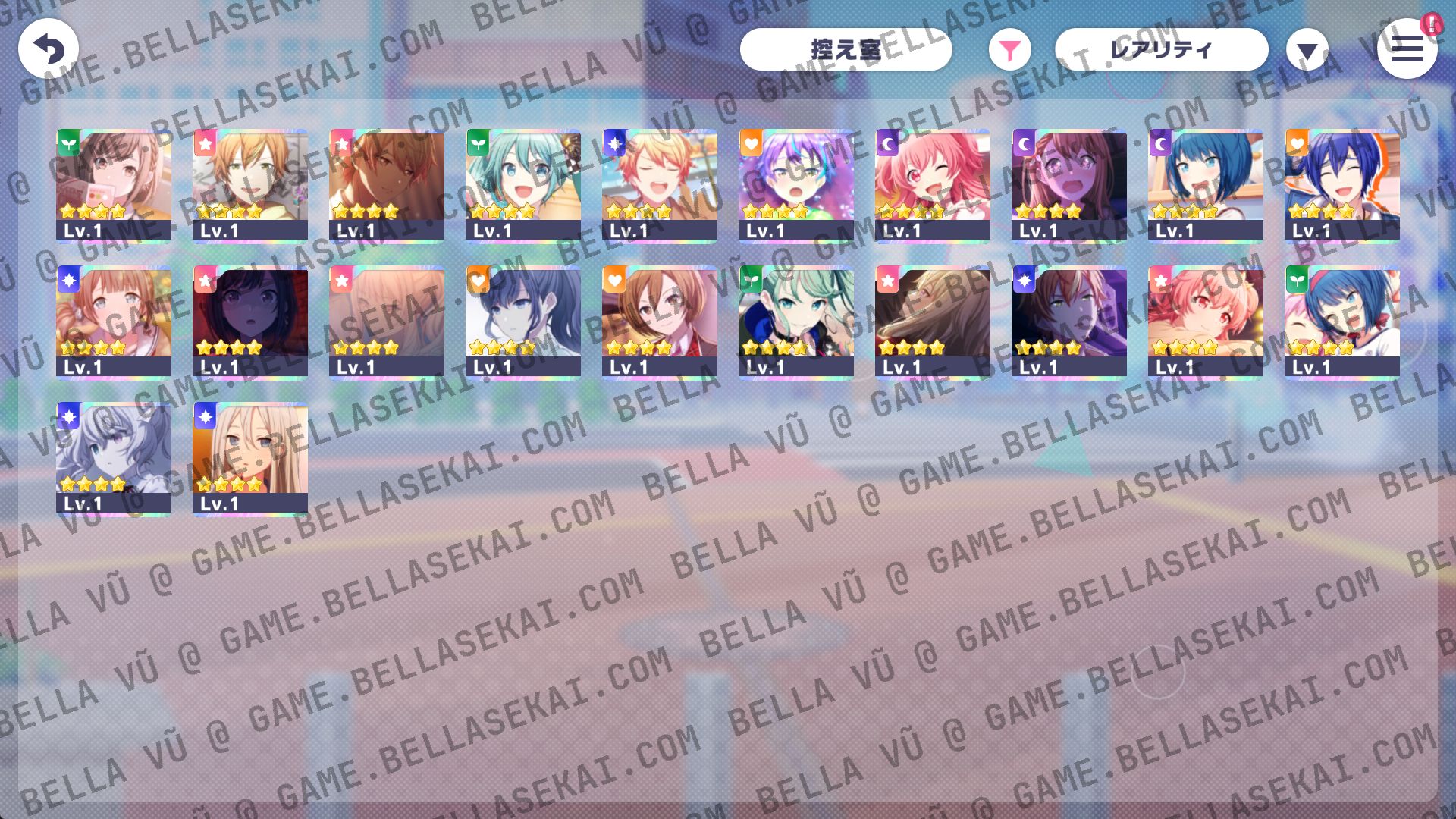 [JAPAN] 198 000+ Crystals Project Sekai Reroll Starter Accounts - Image 1