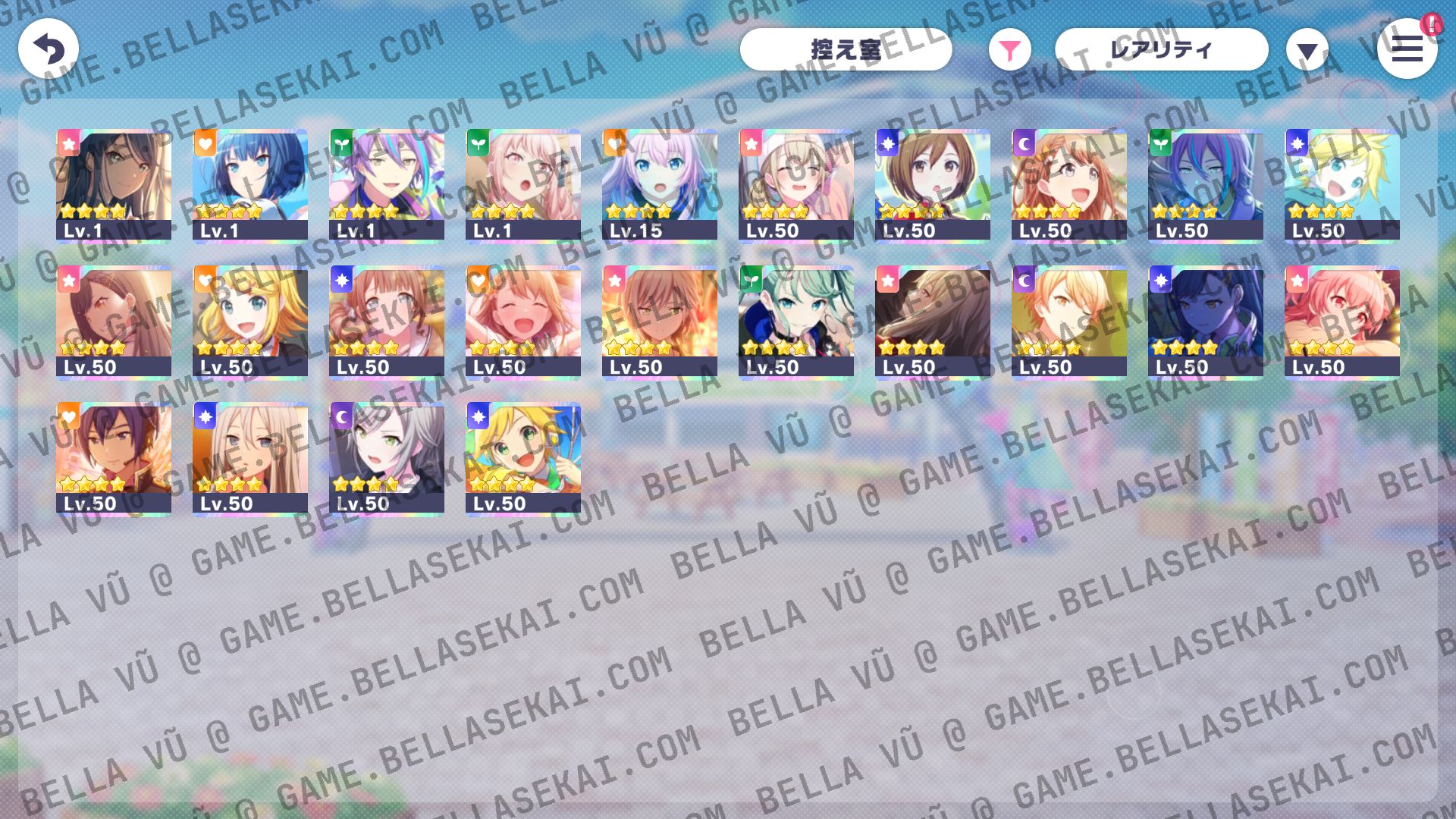 [JAPAN] 240 000+ Crystals Project Sekai Reroll Starter Accounts - Image 1