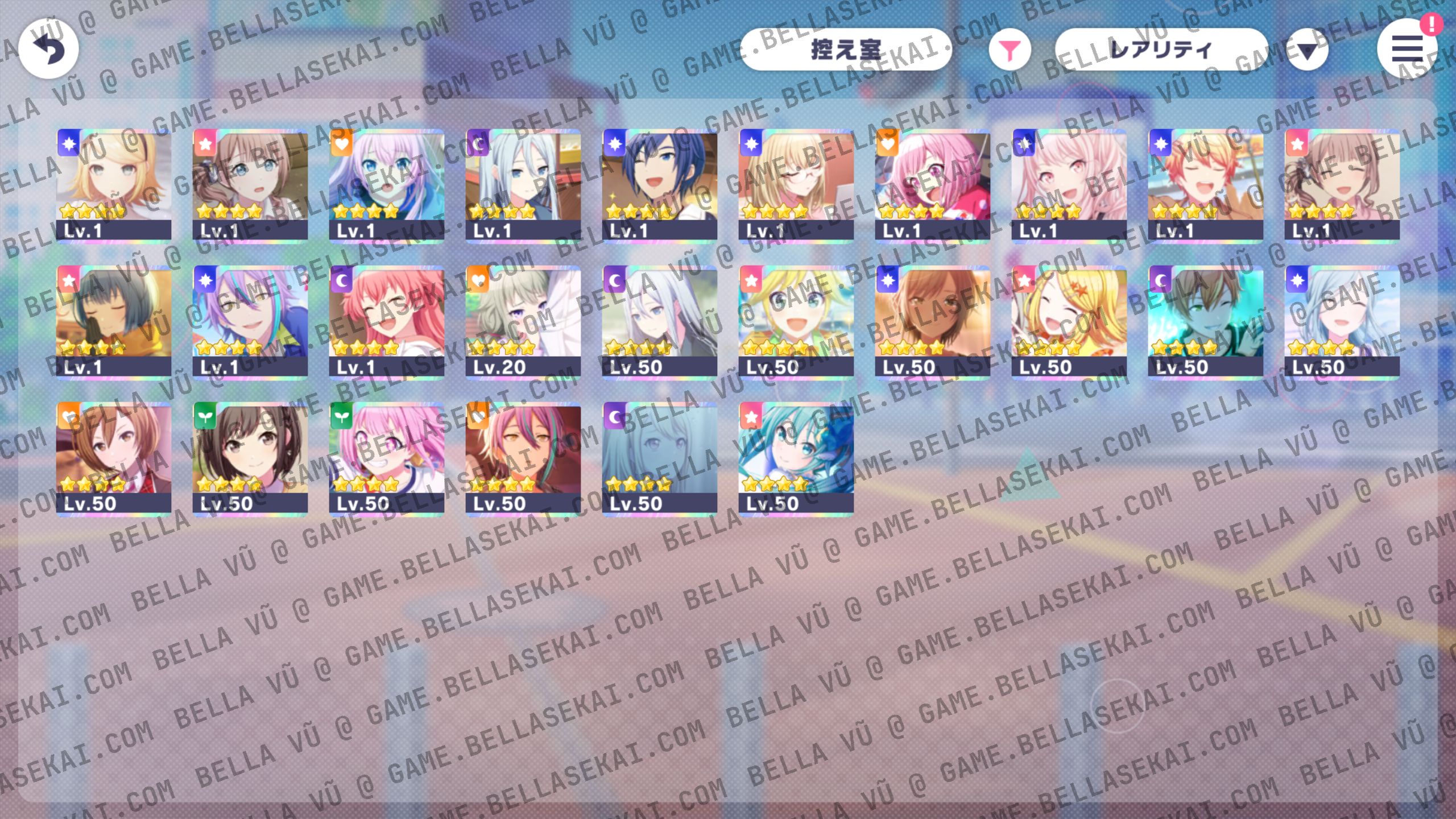 [JAPAN] 235 000+ Crystals + 4* Lim/Fes Project Sekai Reroll Starter Accounts - Image 1