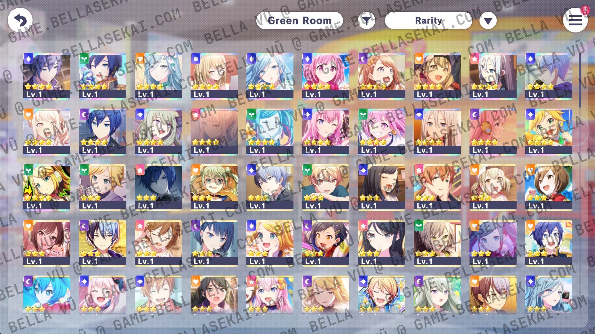 [GLOBAL] 180 000+ Crystals Project Sekai Reroll Starter Accounts - Image 1
