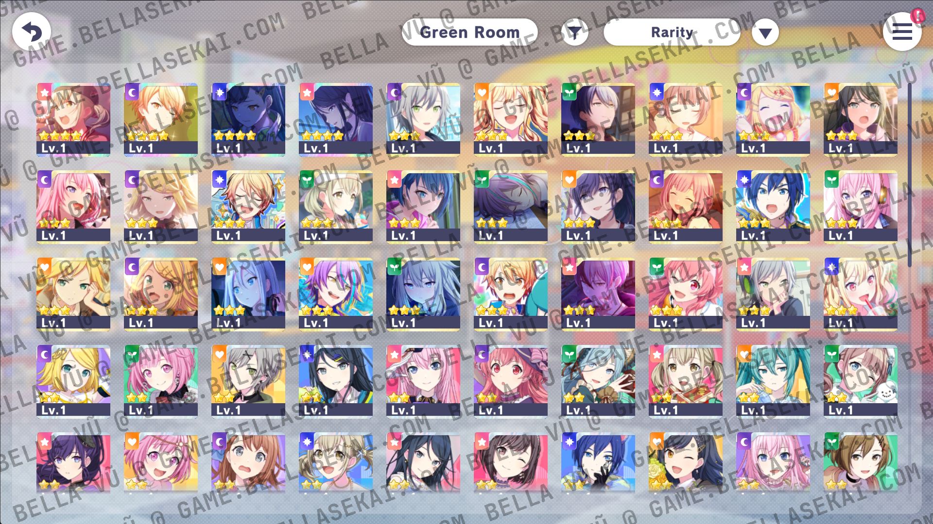 [GLOBAL] 90 000+ Crystals Project Sekai Reroll Starter Accounts - Image 1