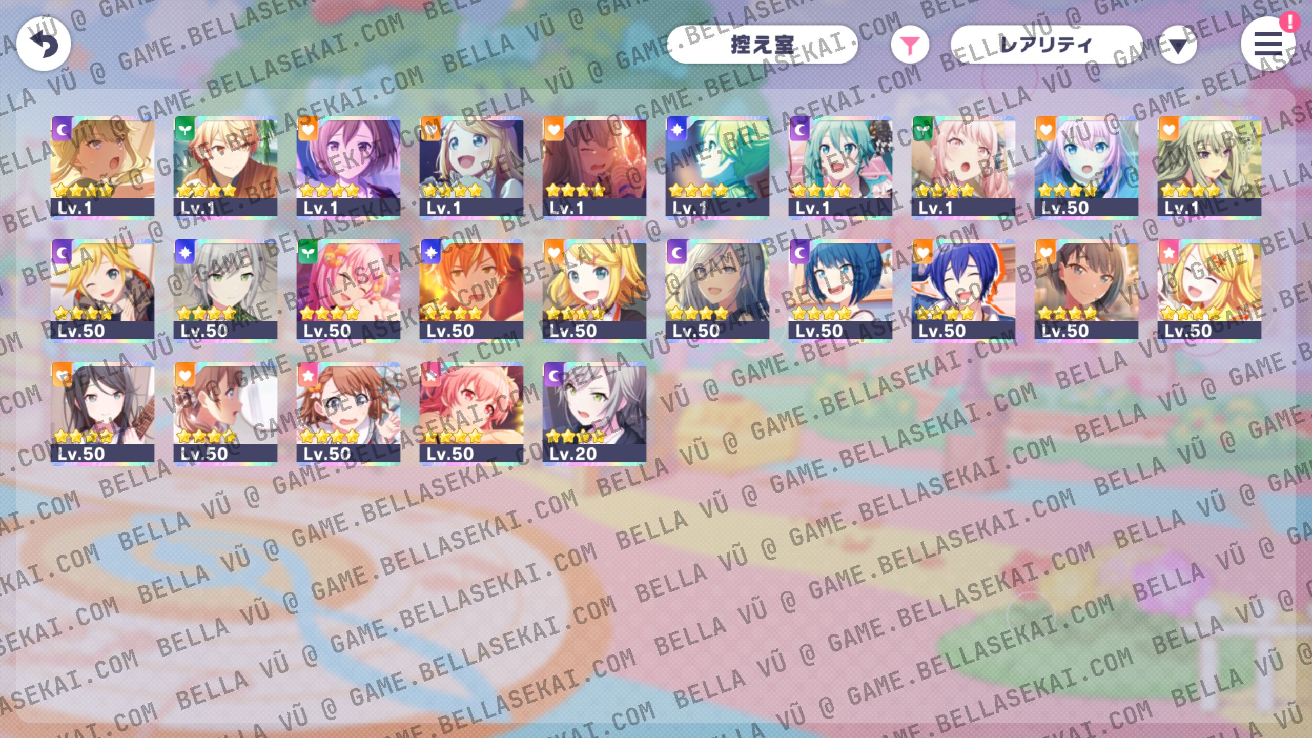 [JAPAN] 235 000+ Crystals Project Sekai Reroll Starter Accounts - Image 1
