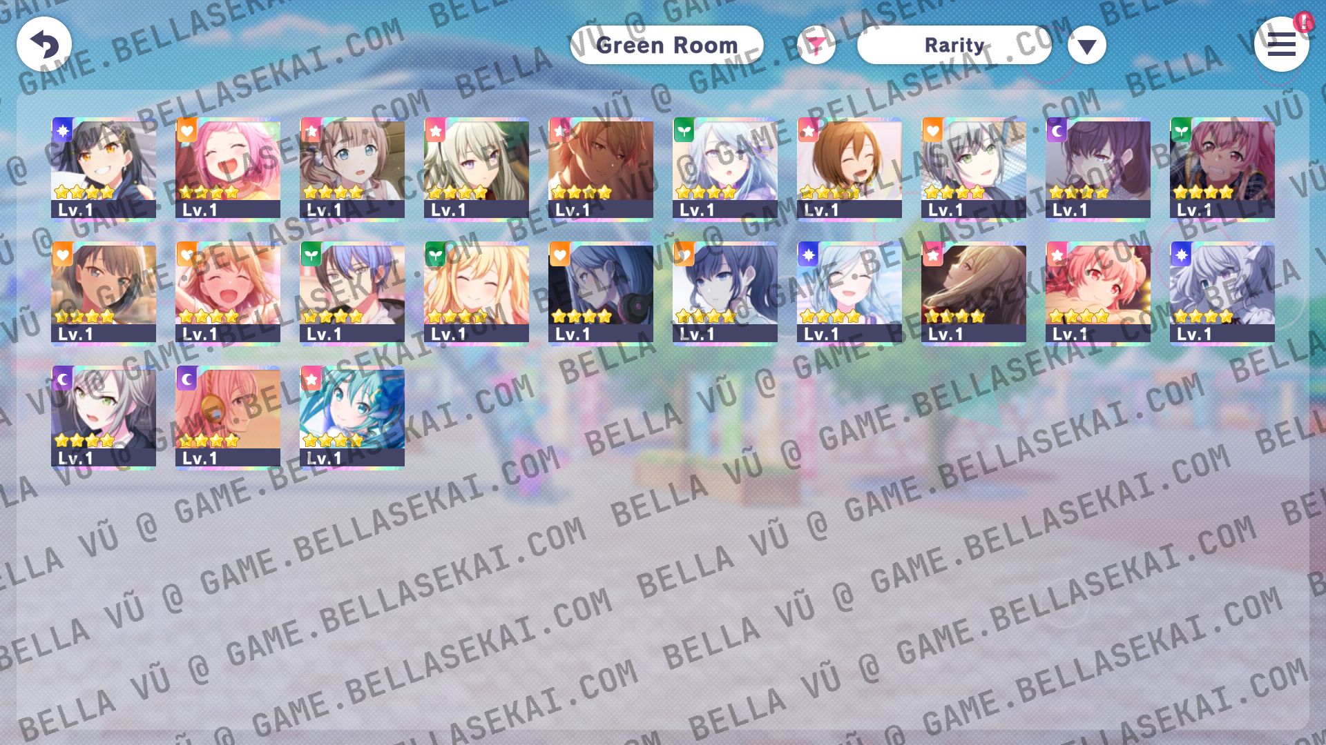 [GLOBAL] 189 000+ Crystals Project Sekai Reroll Starter Accounts - Image 1
