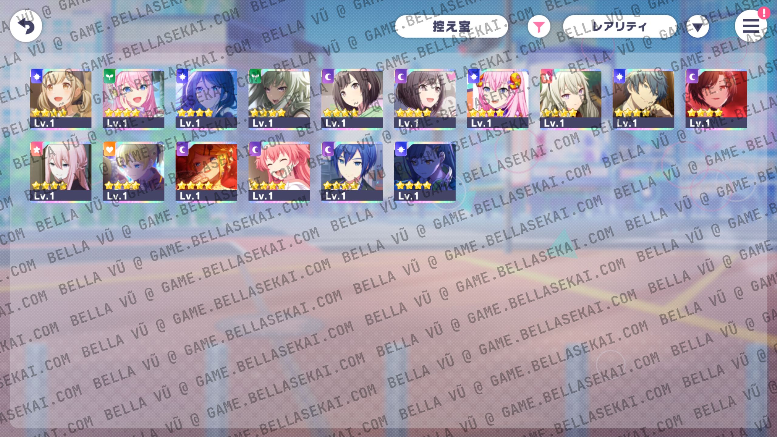 [JAPAN] Limited 4* + Crystals Project Sekai Starter Accounts - Image 1