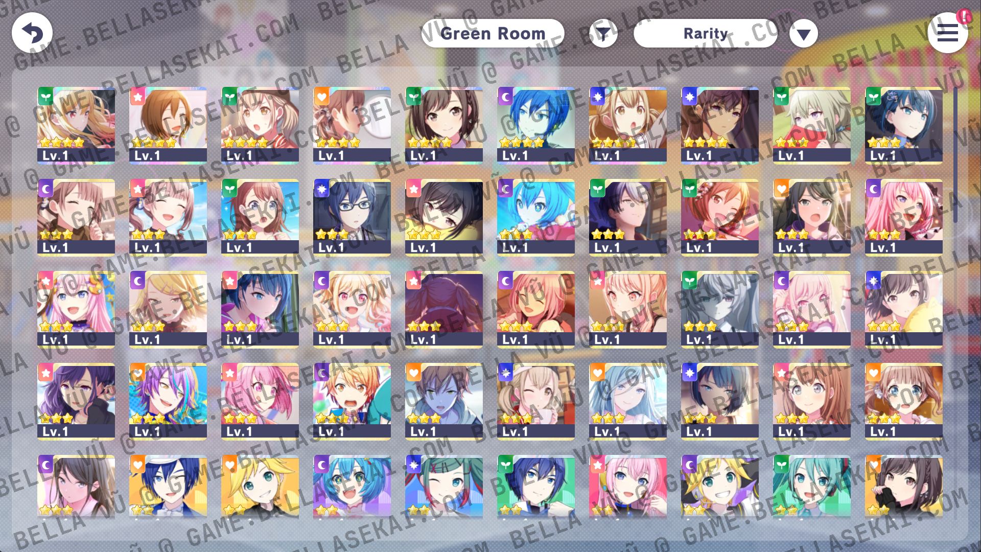 [GLOBAL] 110 000+ Crystals Project Sekai Reroll Starter Accounts - Image 1