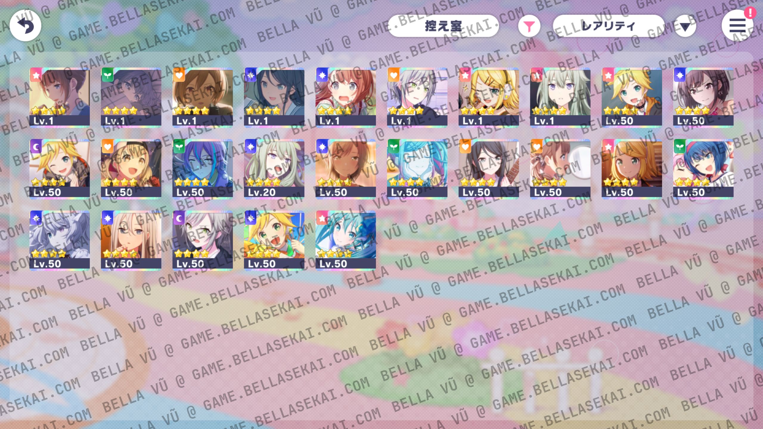 [JAPAN] 235 000+ Crystals Project Sekai Reroll Starter Accounts - Image 1