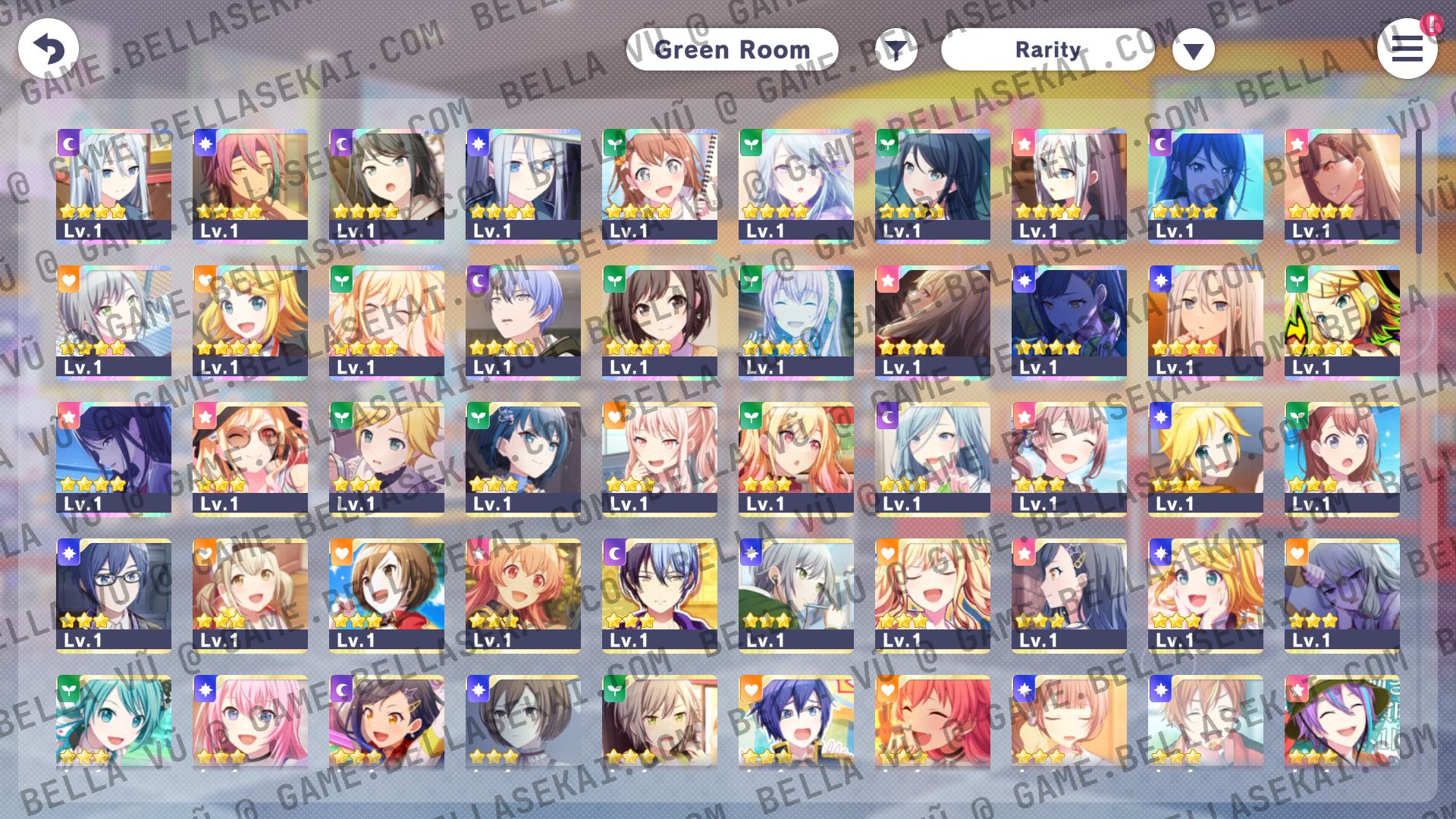 [GLOBAL] 185 000+ Crystals Project Sekai Reroll Starter Accounts - Image 1