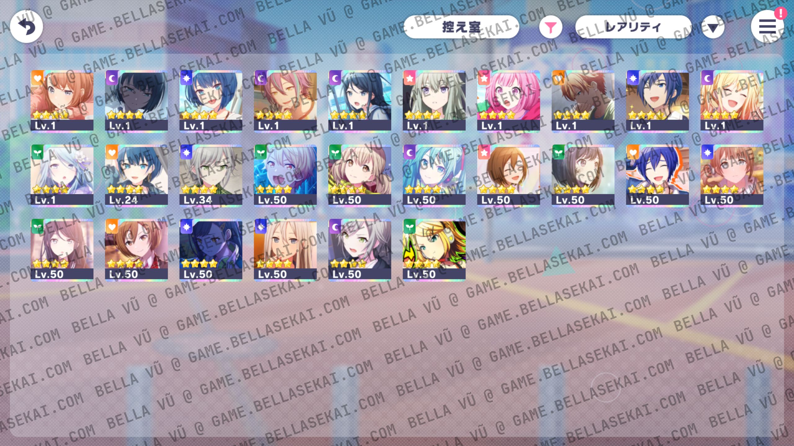 [JAPAN] 235 000+ Crystals + 4* Lim/Fes Project Sekai Reroll Starter Accounts - Image 1