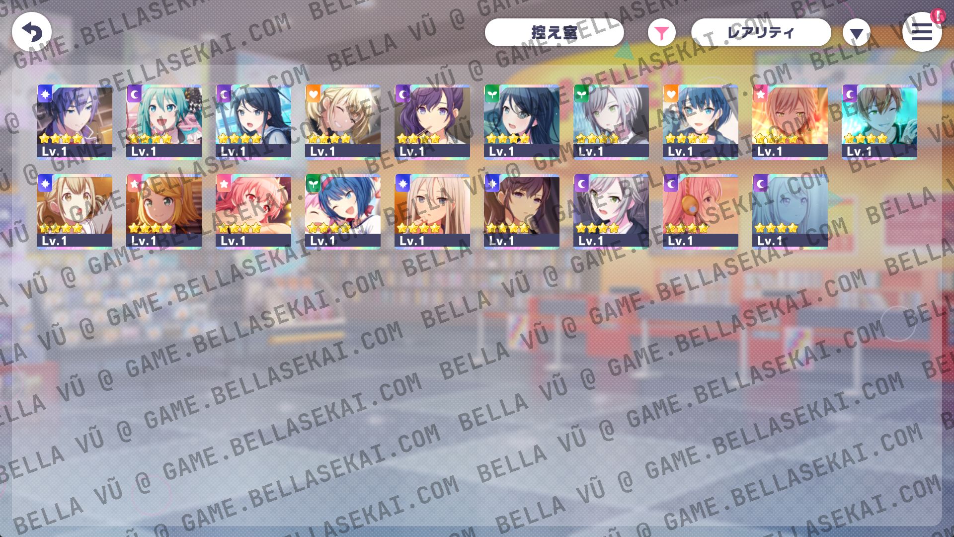 [JAPAN] 235 000+ Crystals Project Sekai Reroll Starter Accounts - Image 1