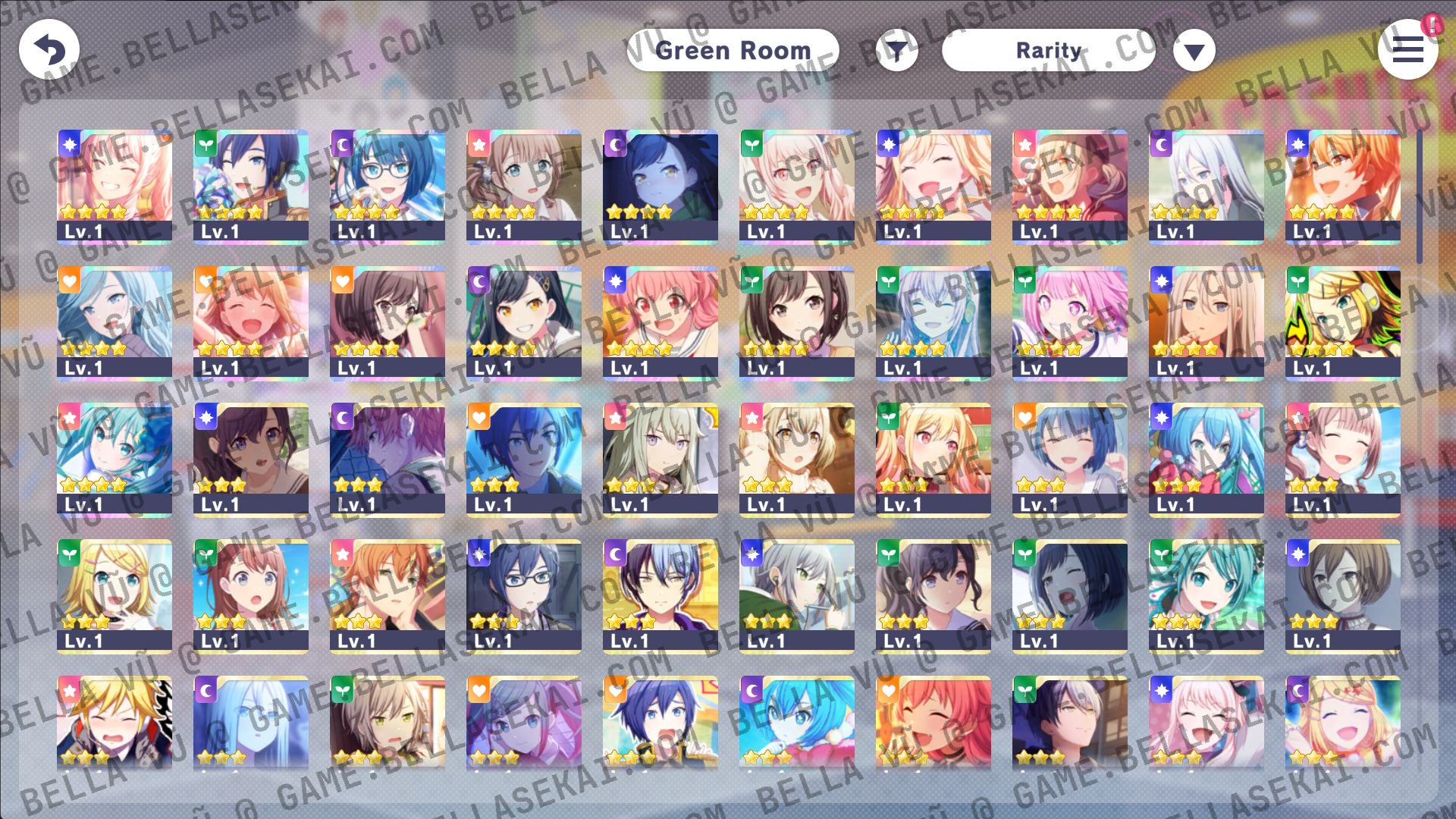 [GLOBAL] 180 000+ Crystals Project Sekai Reroll Starter Accounts - Image 1