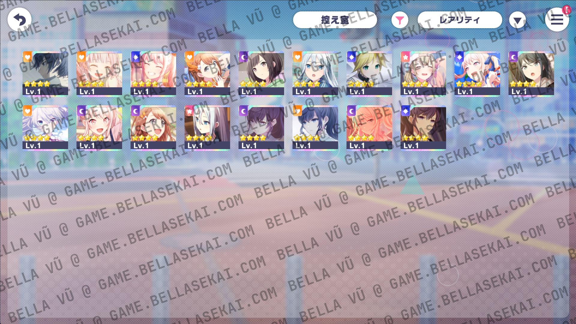 [JAPAN] Limited 4* No Crystals Project Sekai Starter Accounts - Image 1