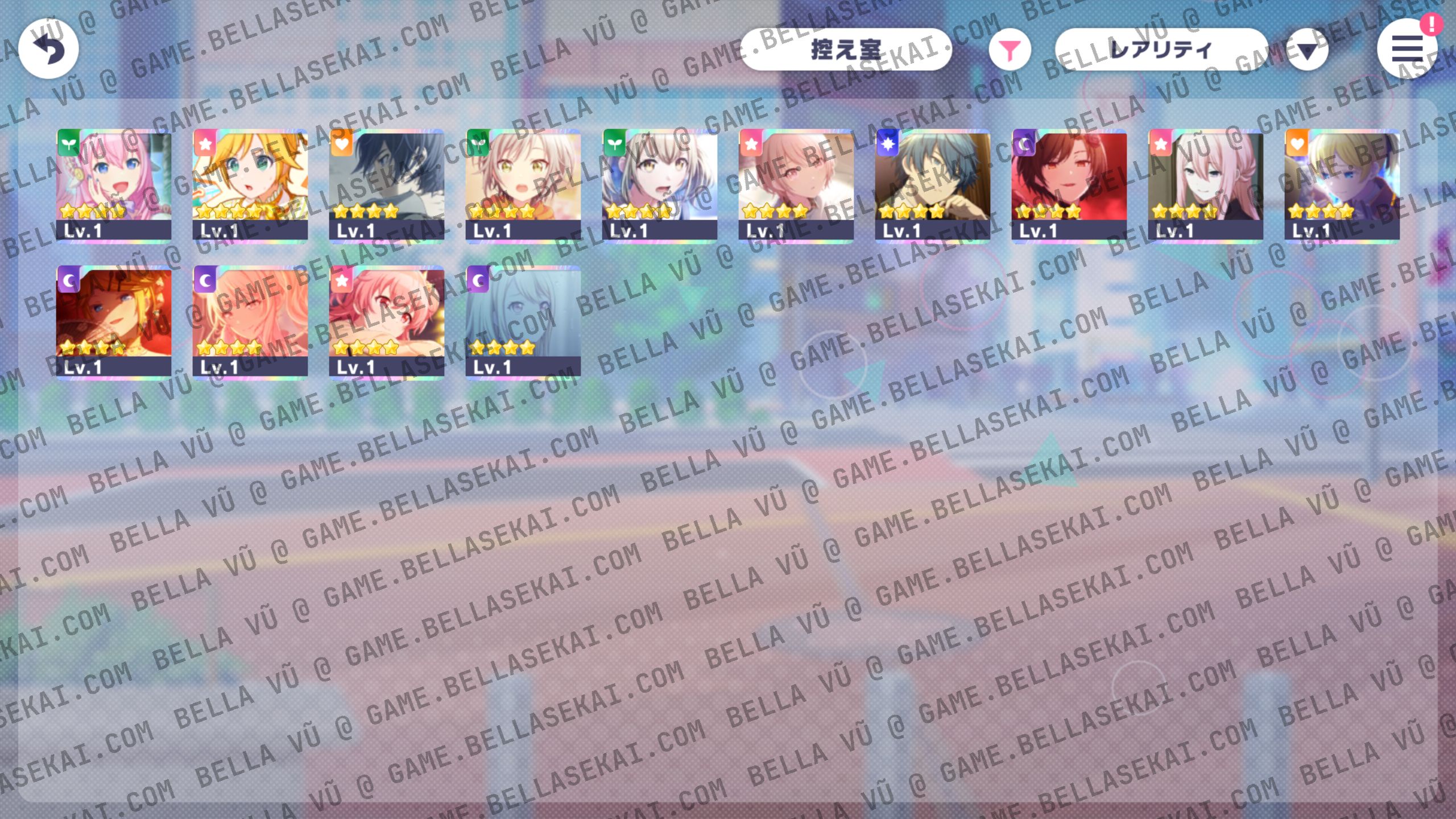 [JAPAN] Limited 4* + Crystals Project Sekai Starter Accounts - Image 1