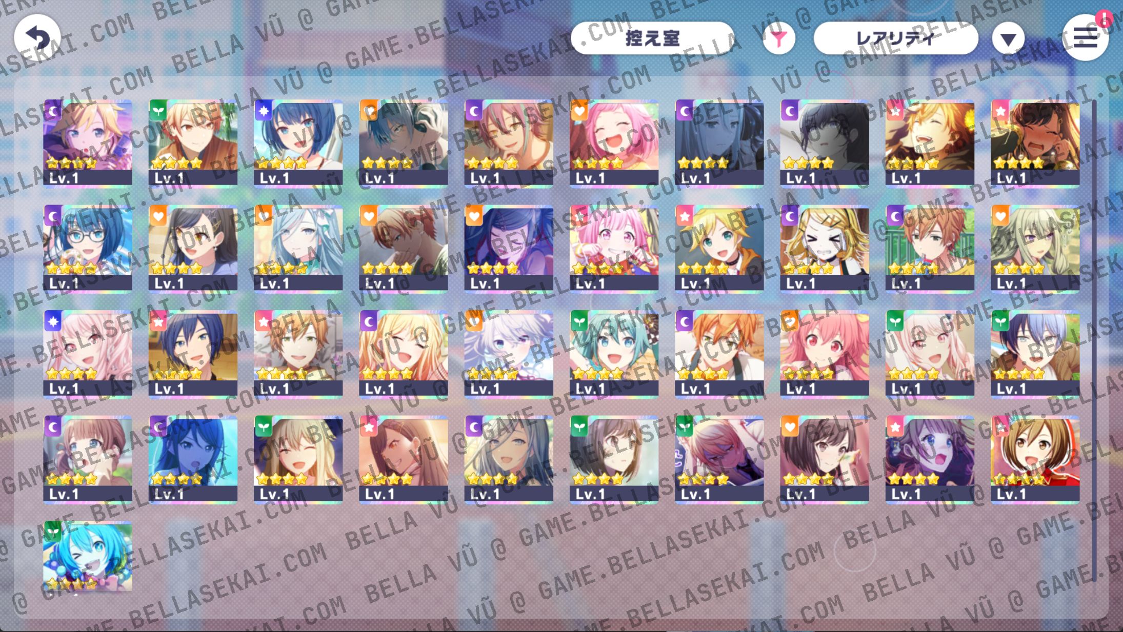[JAPAN] Limited 4* No Crystals Project Sekai Starter Accounts - Image 1