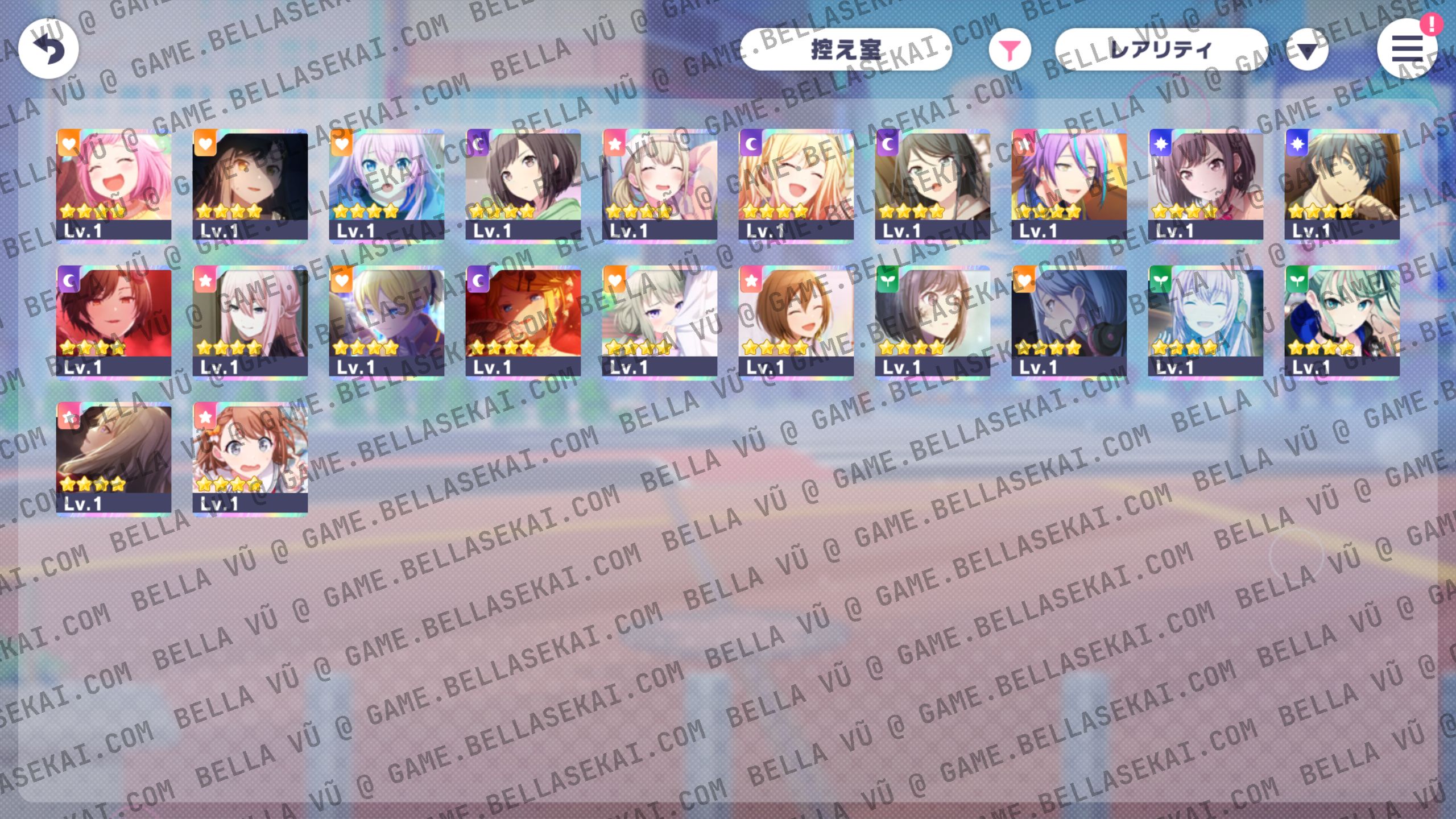[JAPAN] Limited 4* + Crystals Project Sekai Starter Accounts - Image 1