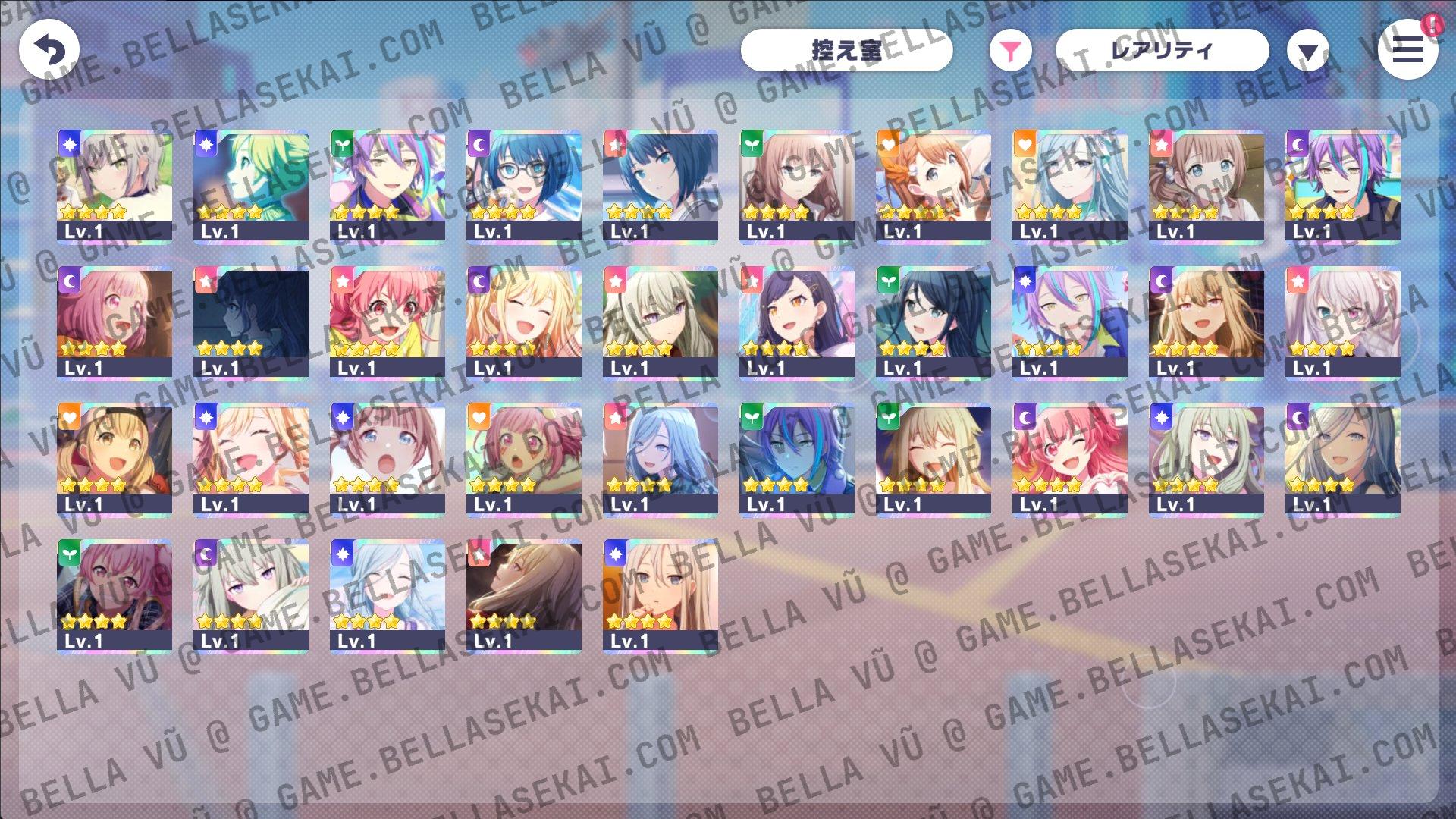 [JAPAN] Limited 4* No Crystals Project Sekai Starter Accounts - Image 1