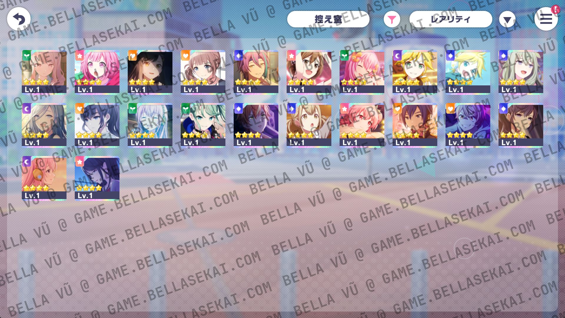 [JAPAN] 198 000+ Crystals Project Sekai Reroll Starter Accounts - Image 1