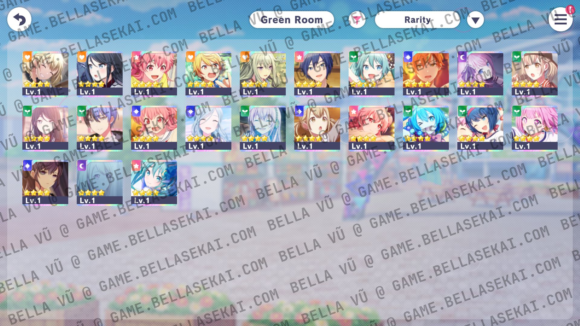 [GLOBAL] 189 000+ Crystals Project Sekai Reroll Starter Accounts - Image 1