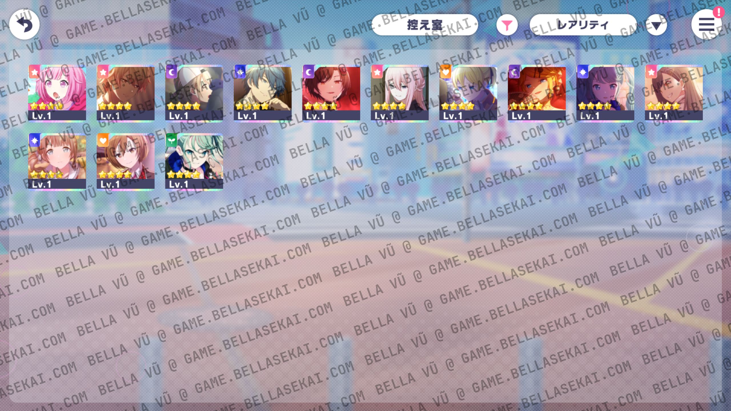 [JAPAN] Limited 4* + Crystals Project Sekai Starter Accounts - Image 1