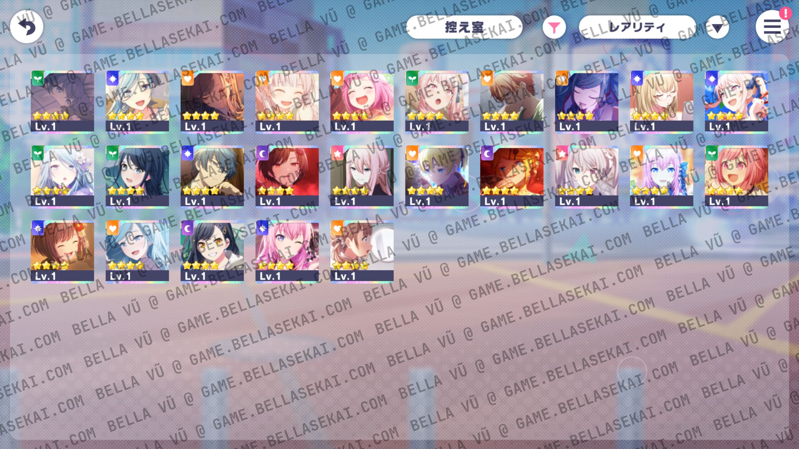 [JAPAN] Limited 4* + Crystals Project Sekai Starter Accounts - Image 1