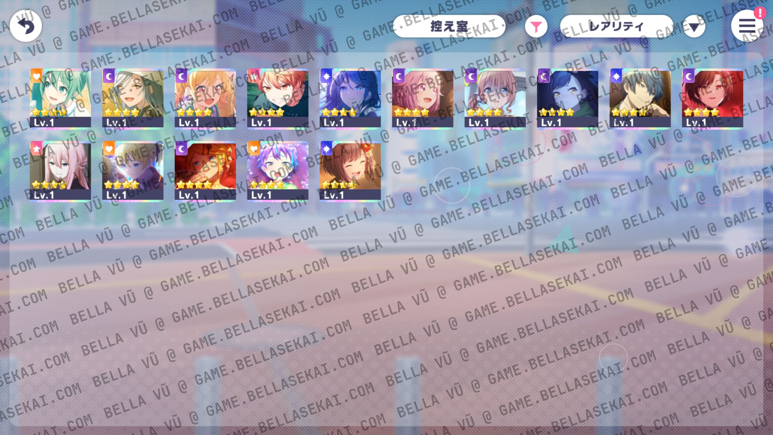 [JAPAN] Limited 4* + Crystals Project Sekai Starter Accounts - Image 1