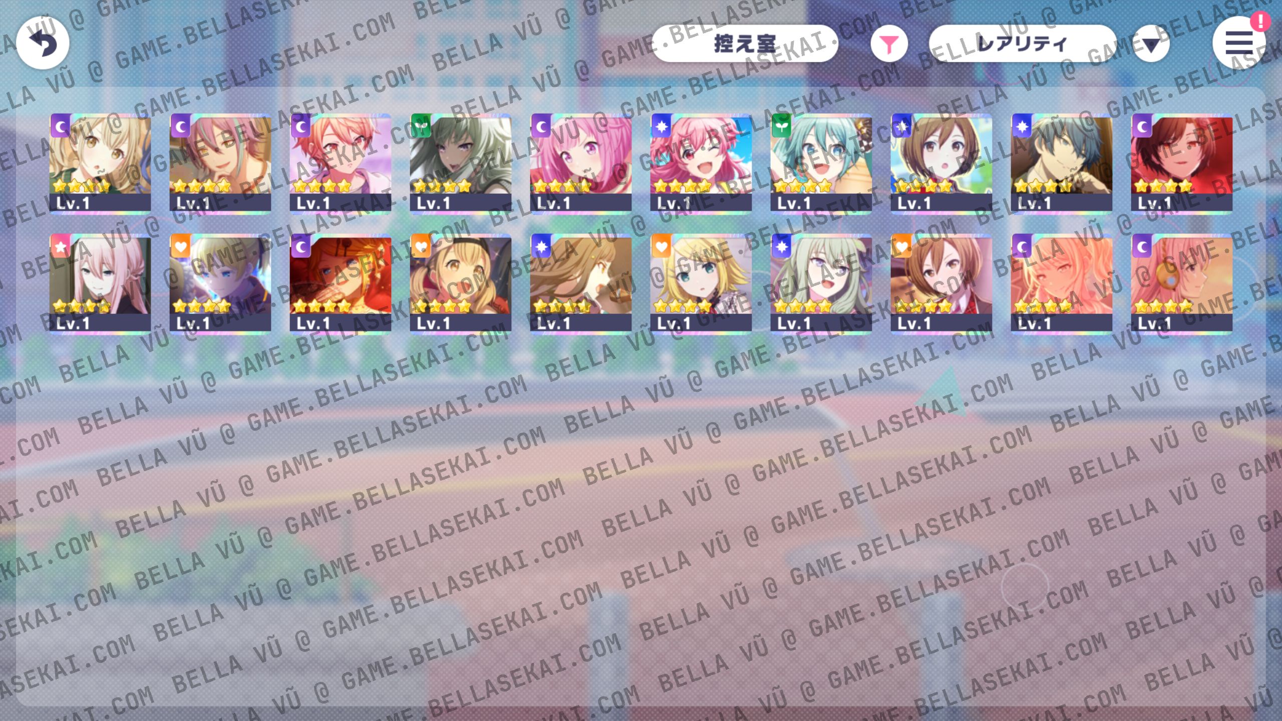 [JAPAN] Limited 4* + Crystals Project Sekai Starter Accounts - Image 1