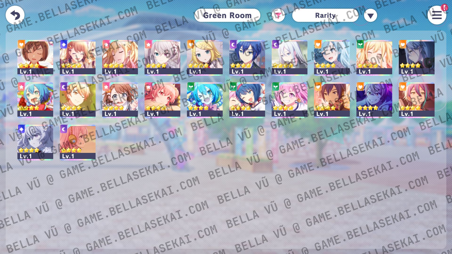 [GLOBAL] 189 000+ Crystals Project Sekai Reroll Starter Accounts - Image 1