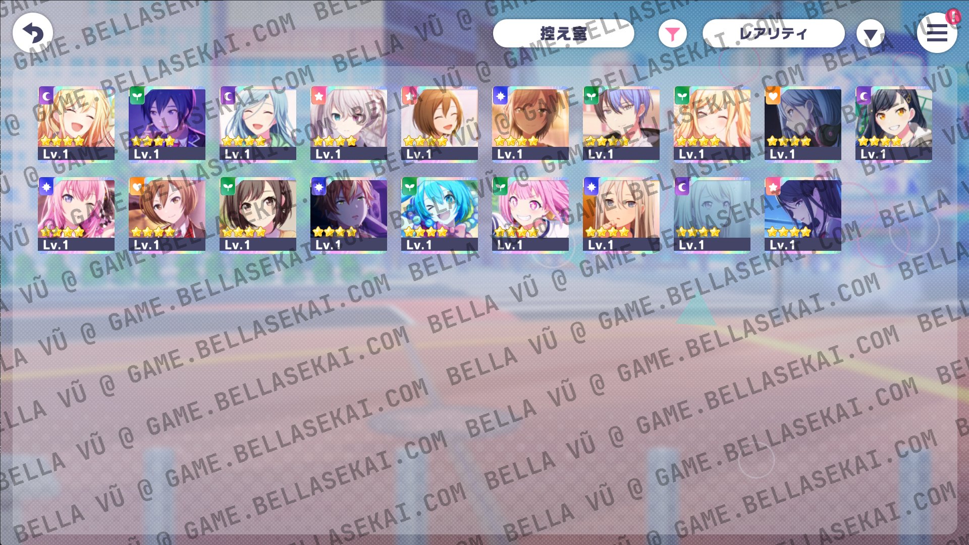 [JAPAN] 165 000+ Crystals Project Sekai Reroll Starter Accounts - Image 1