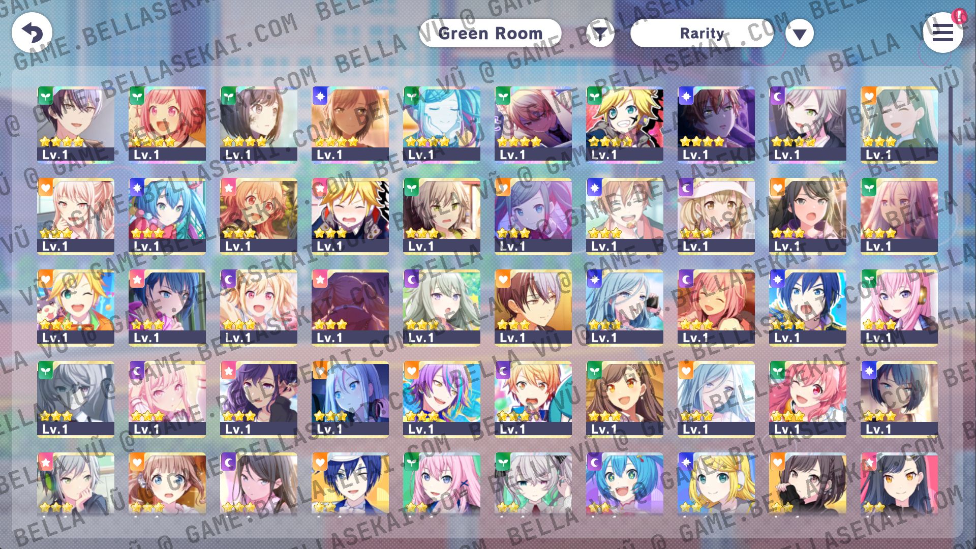 [GLOBAL] 110 000+ Crystals Project Sekai Reroll Starter Accounts - Image 1
