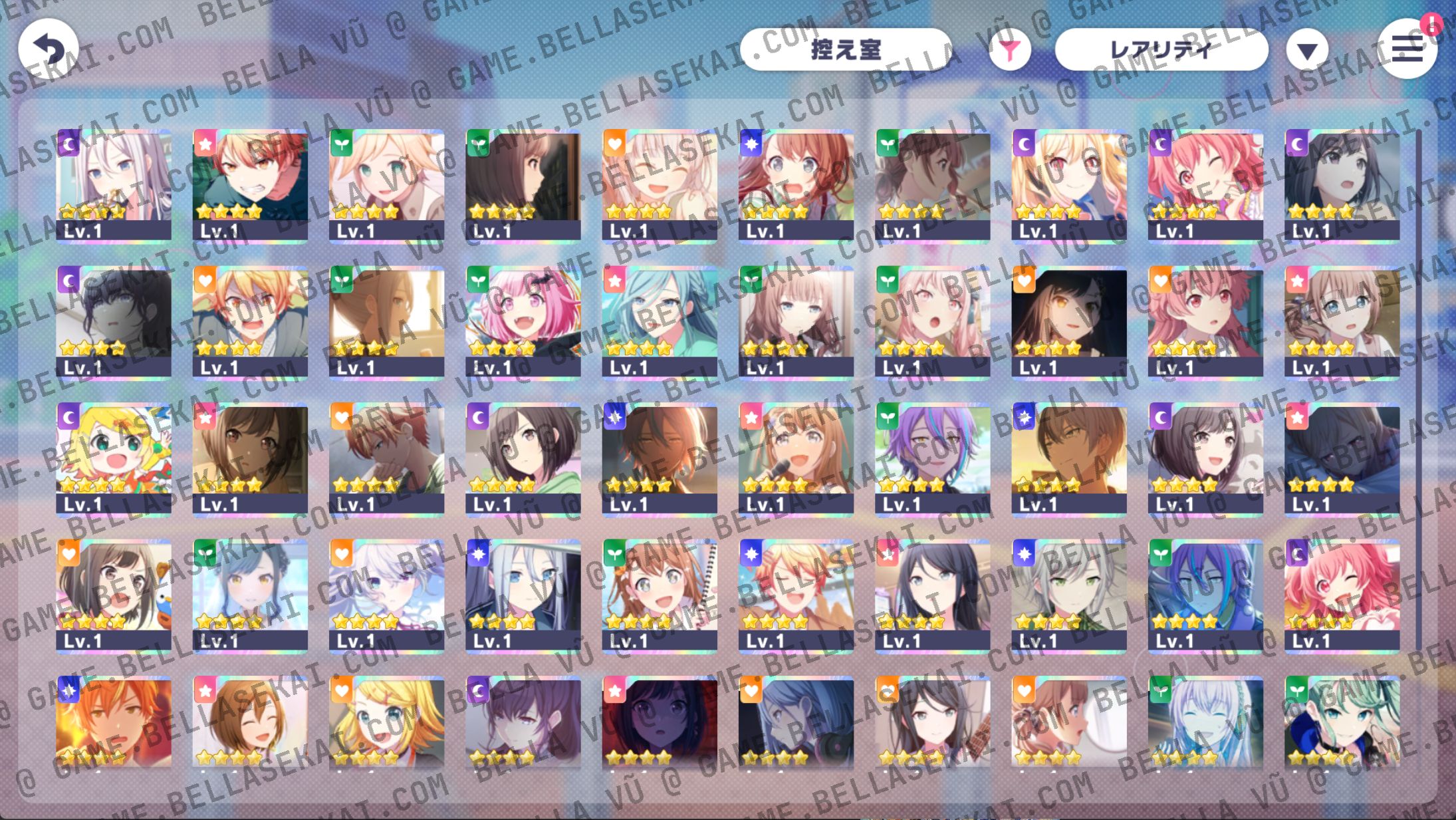 [JAPAN] Limited 4* No Crystals Project Sekai Starter Accounts - Image 1