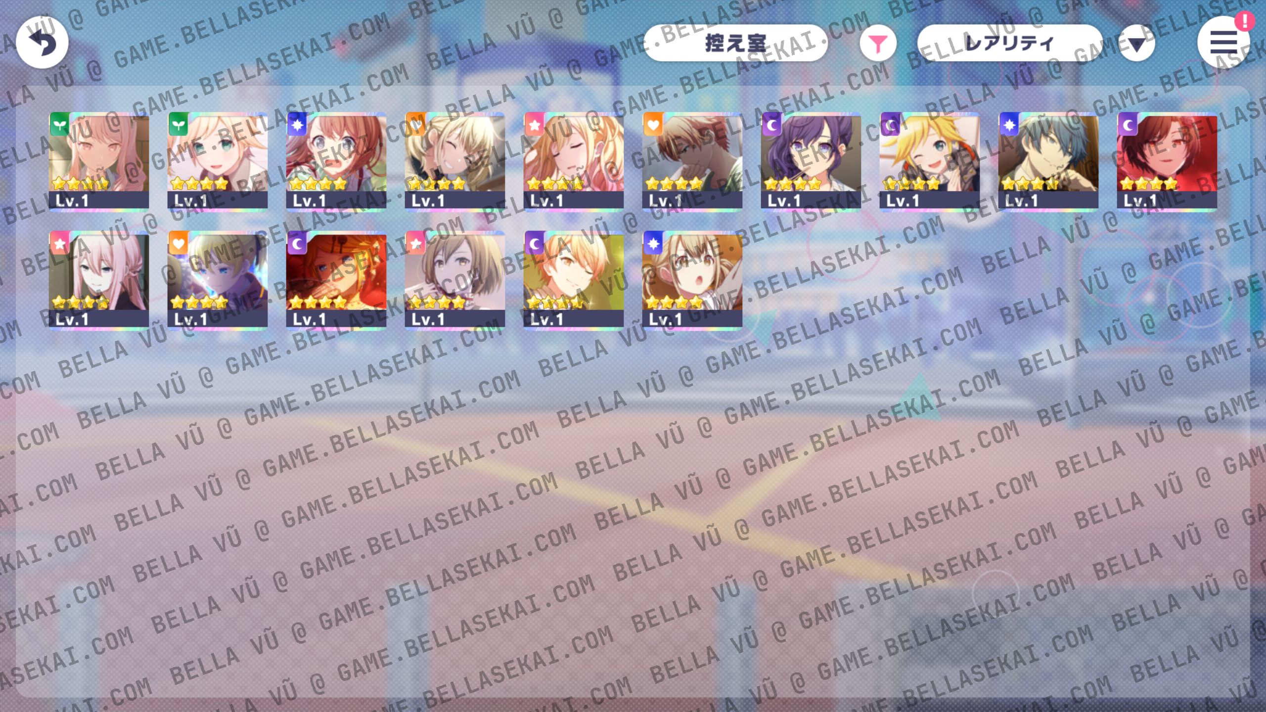 [JAPAN] Limited 4* + Crystals Project Sekai Starter Accounts - Image 1