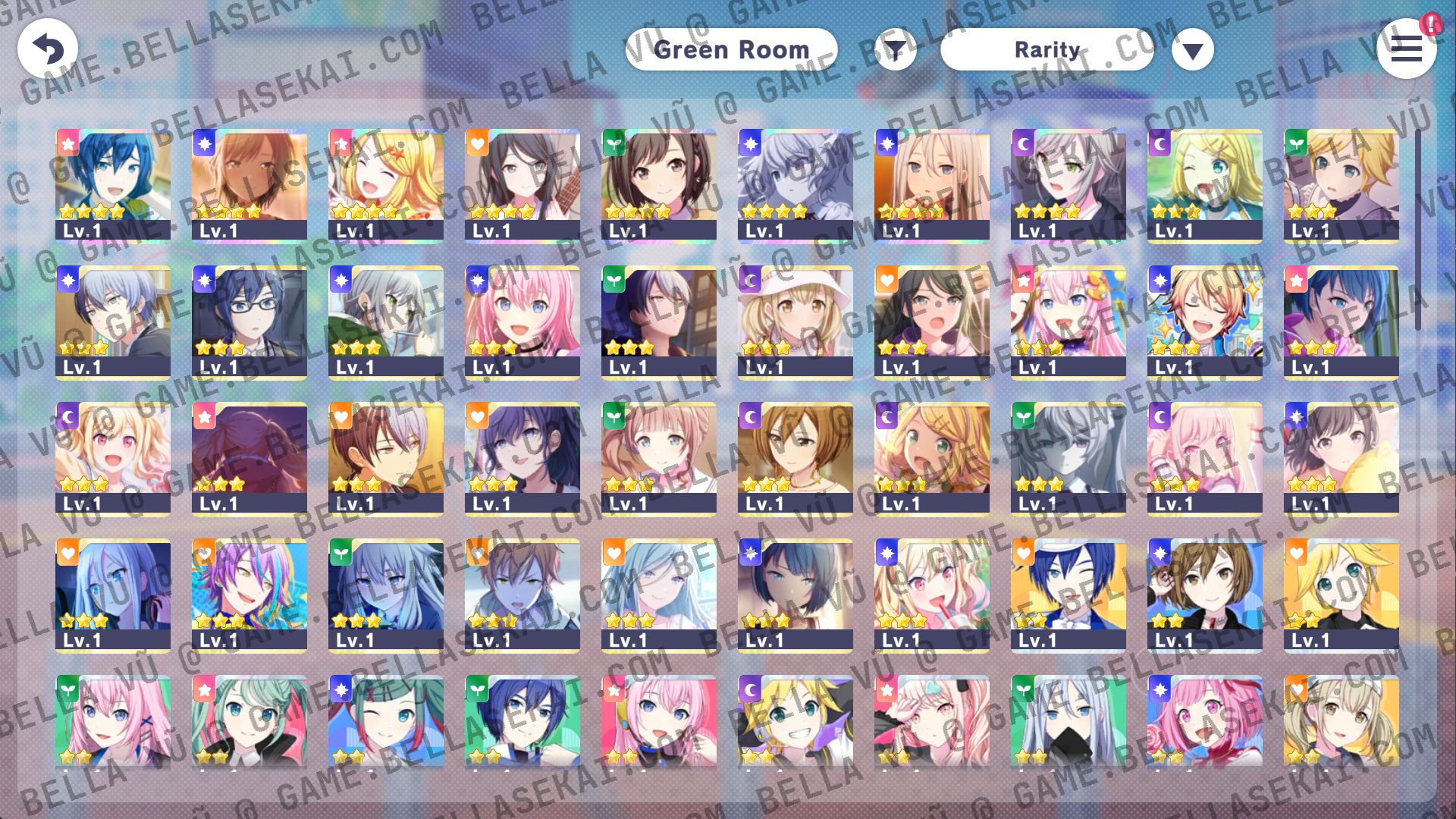 [GLOBAL] 110 000+ Crystals Project Sekai Reroll Starter Accounts - Image 1