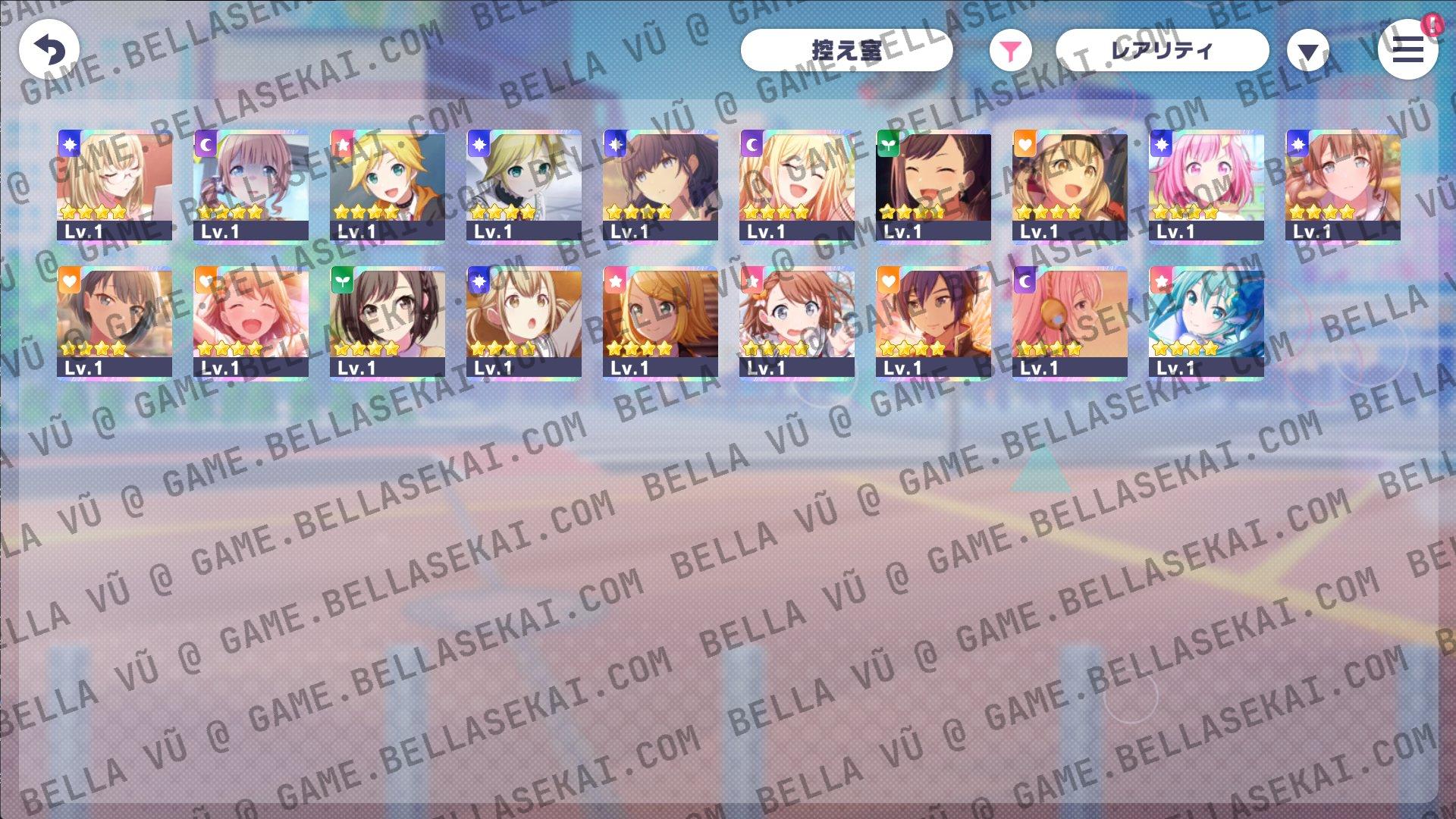 [JAPAN] 165 000+ Crystals Project Sekai Reroll Starter Accounts - Image 1