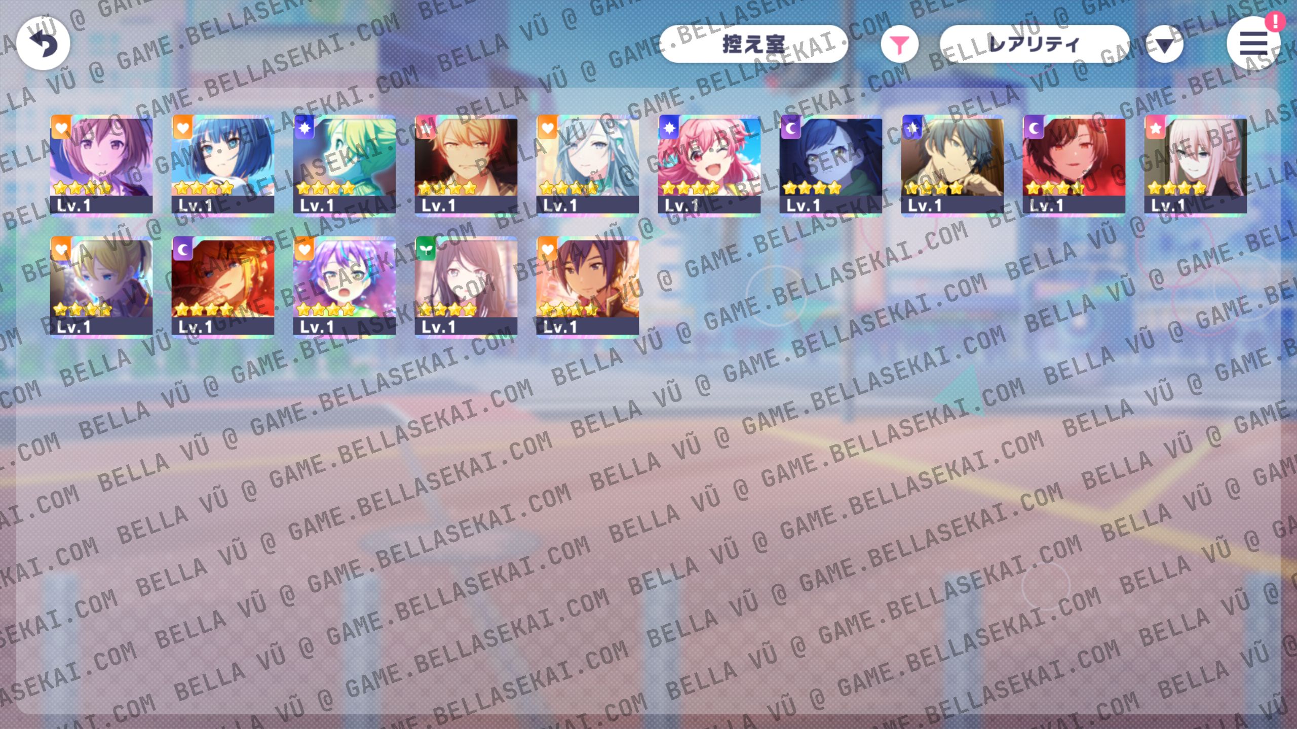 [JAPAN] Limited 4* + Crystals Project Sekai Starter Accounts - Image 1