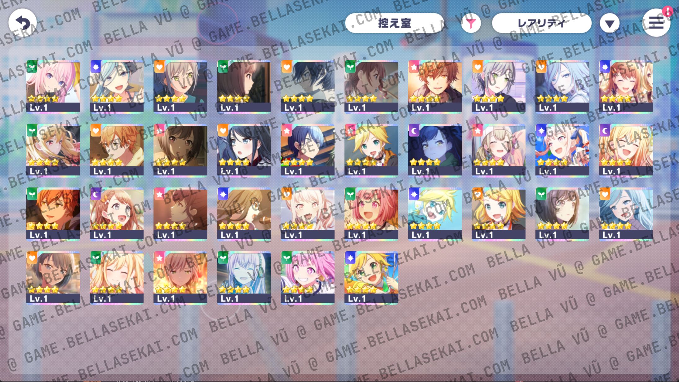 [JAPAN] Limited 4* No Crystals Project Sekai Starter Accounts - Image 1
