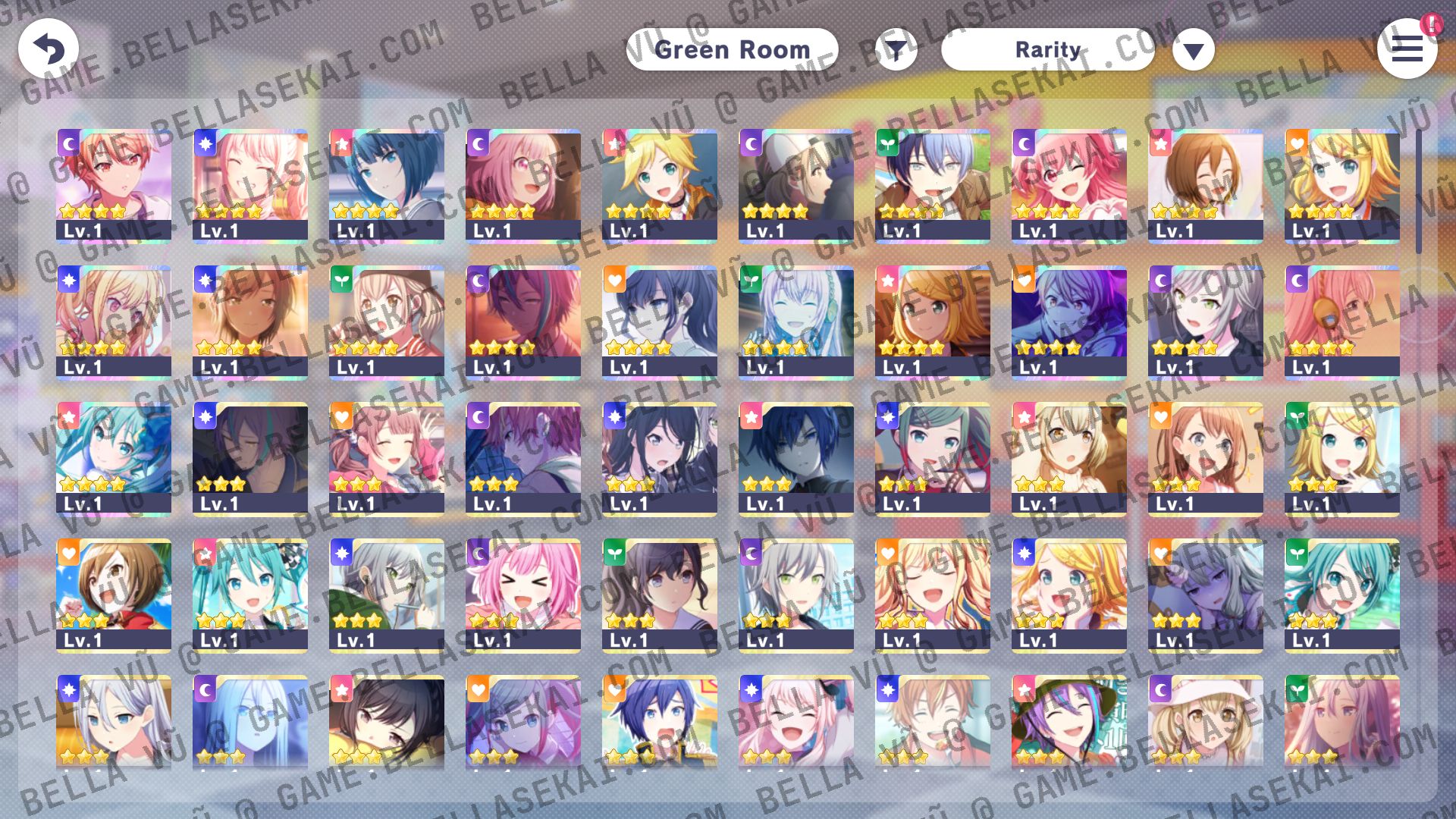 [GLOBAL] 185 000+ Crystals Project Sekai Reroll Starter Accounts - Image 1