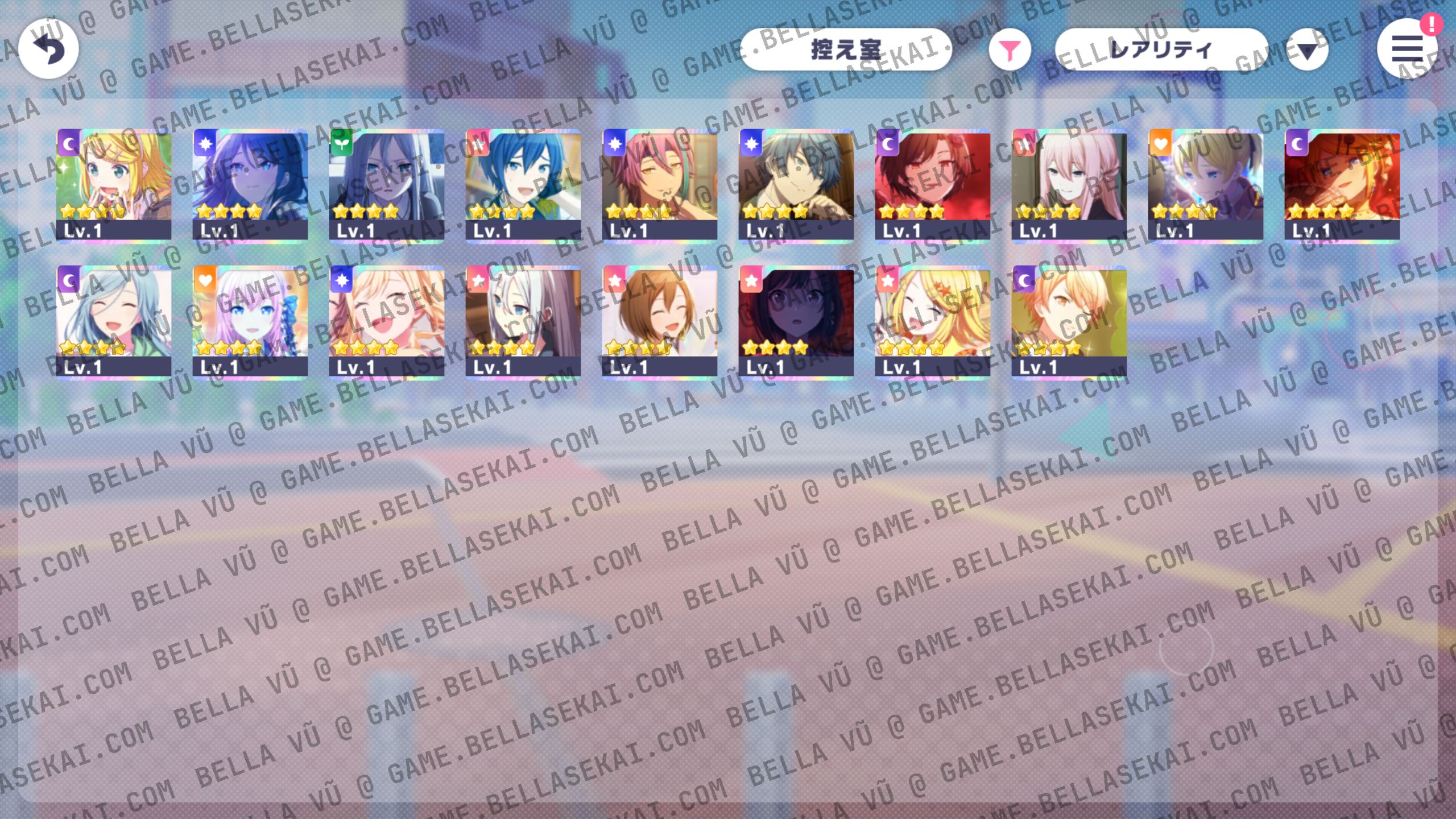 [JAPAN] Limited 4* + Crystals Project Sekai Starter Accounts - Image 1