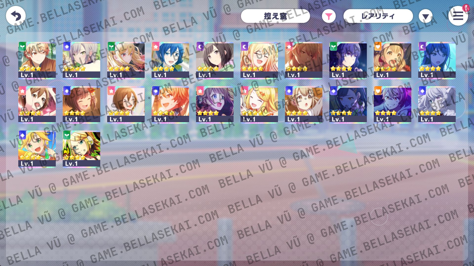 [JAPAN] 198 000+ Crystals Project Sekai Reroll Starter Accounts - Image 1